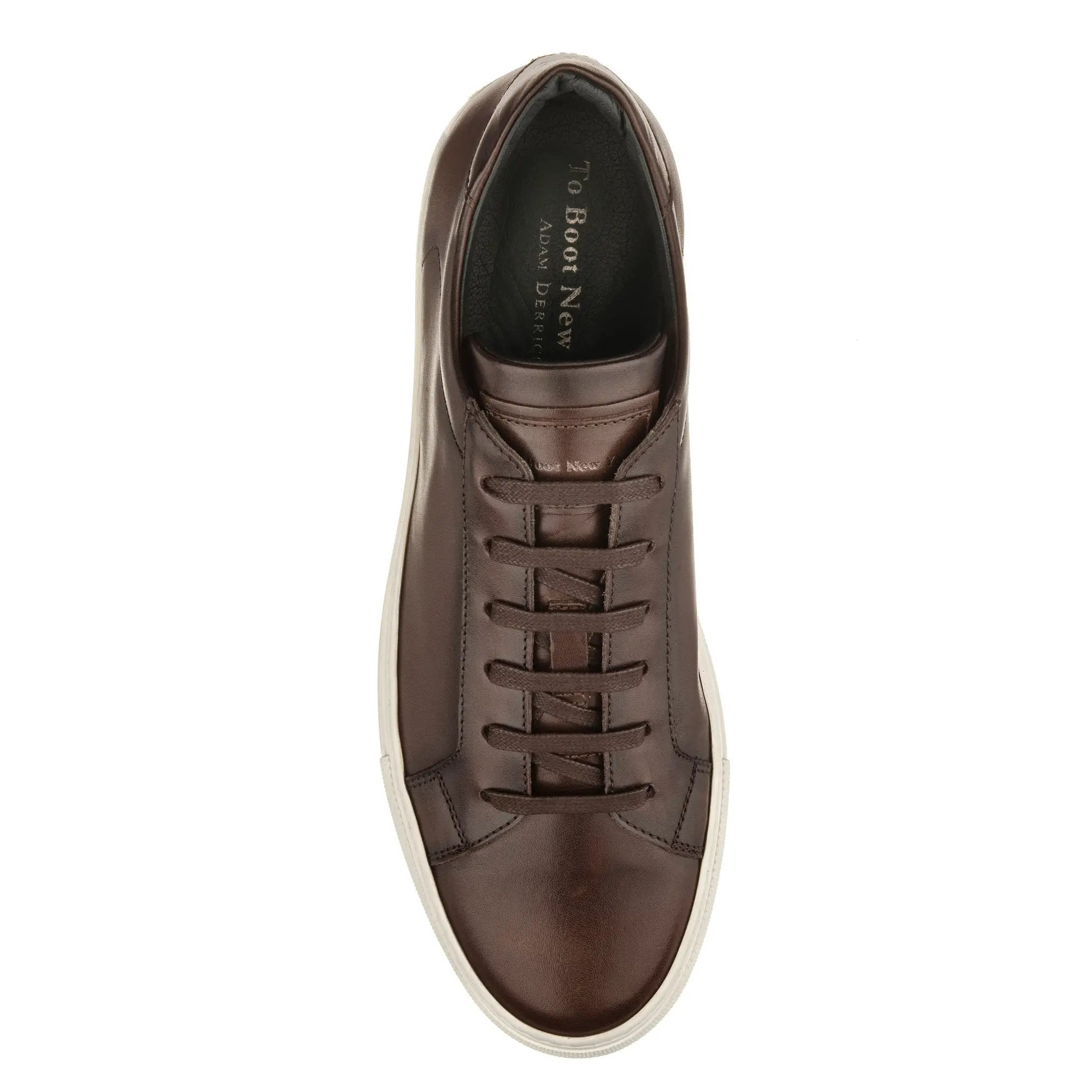 Pescara Dark Brown Calf Sneaker by To Boot New York