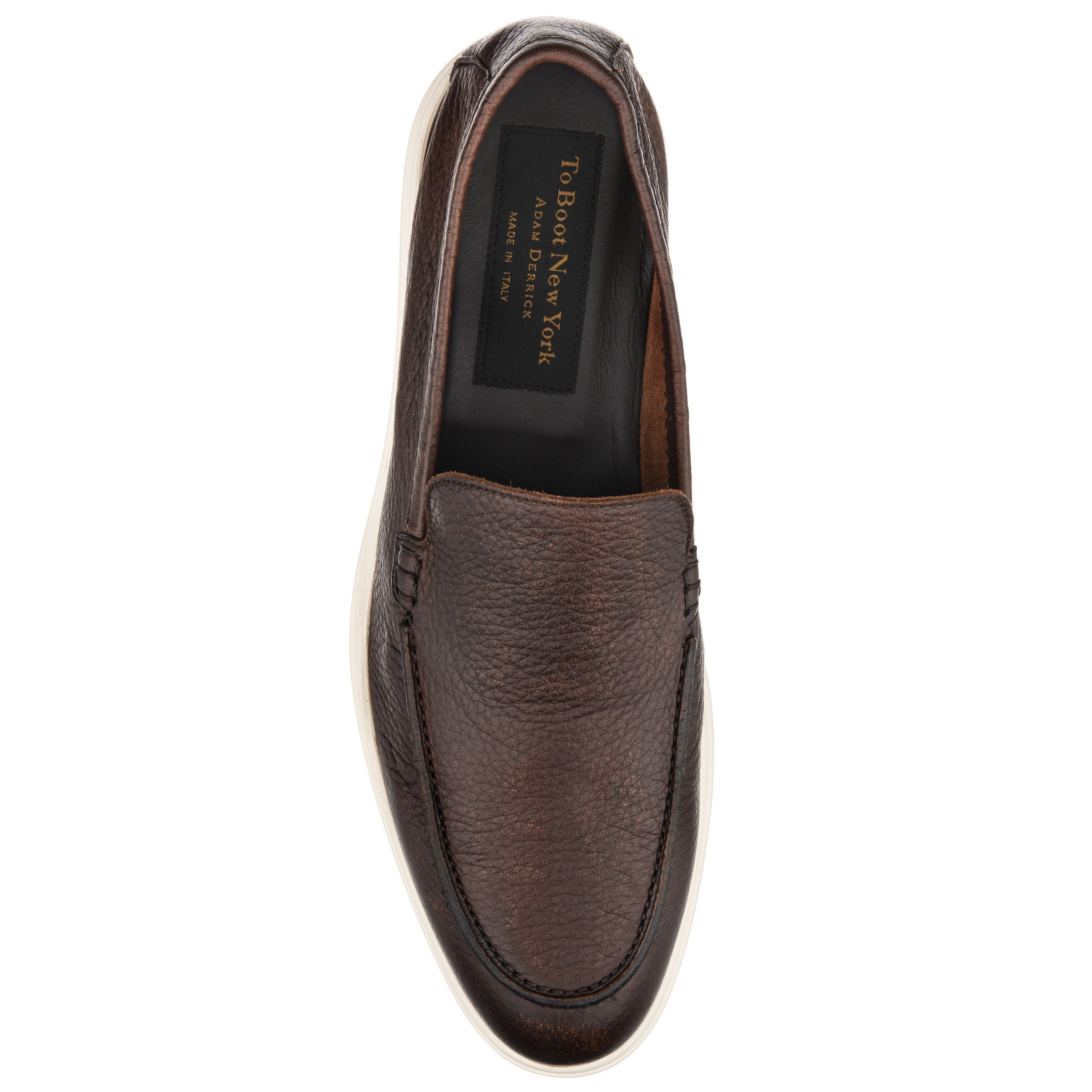 Forza Brown Deerskin Slip On