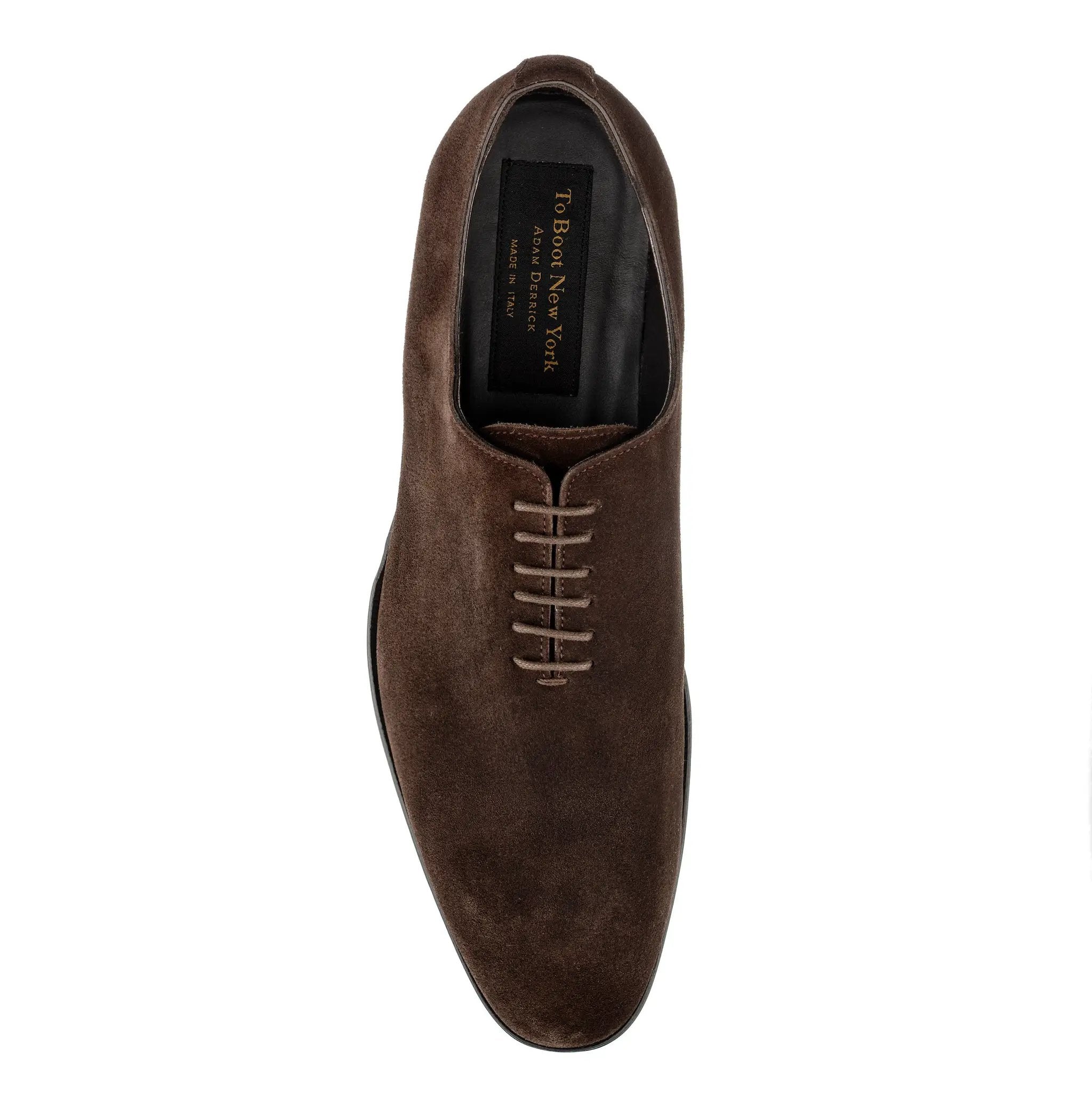 Chamberlain Brown Suede One-Piece Lace-Up Balmoral Chamberlain Brown Suede One-Piece Lace-Up Balmoral