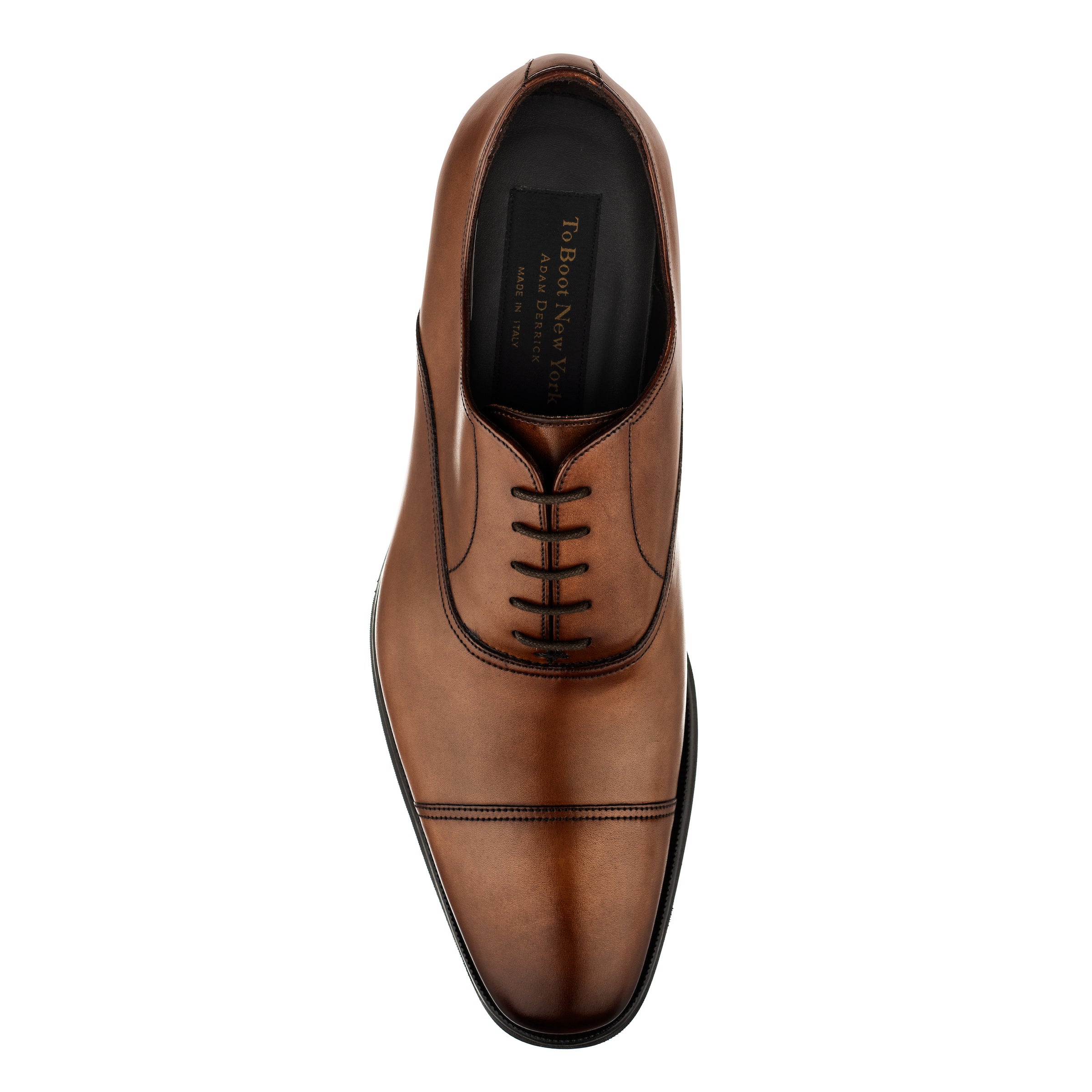 Picard Burnished Tan Cap Toe