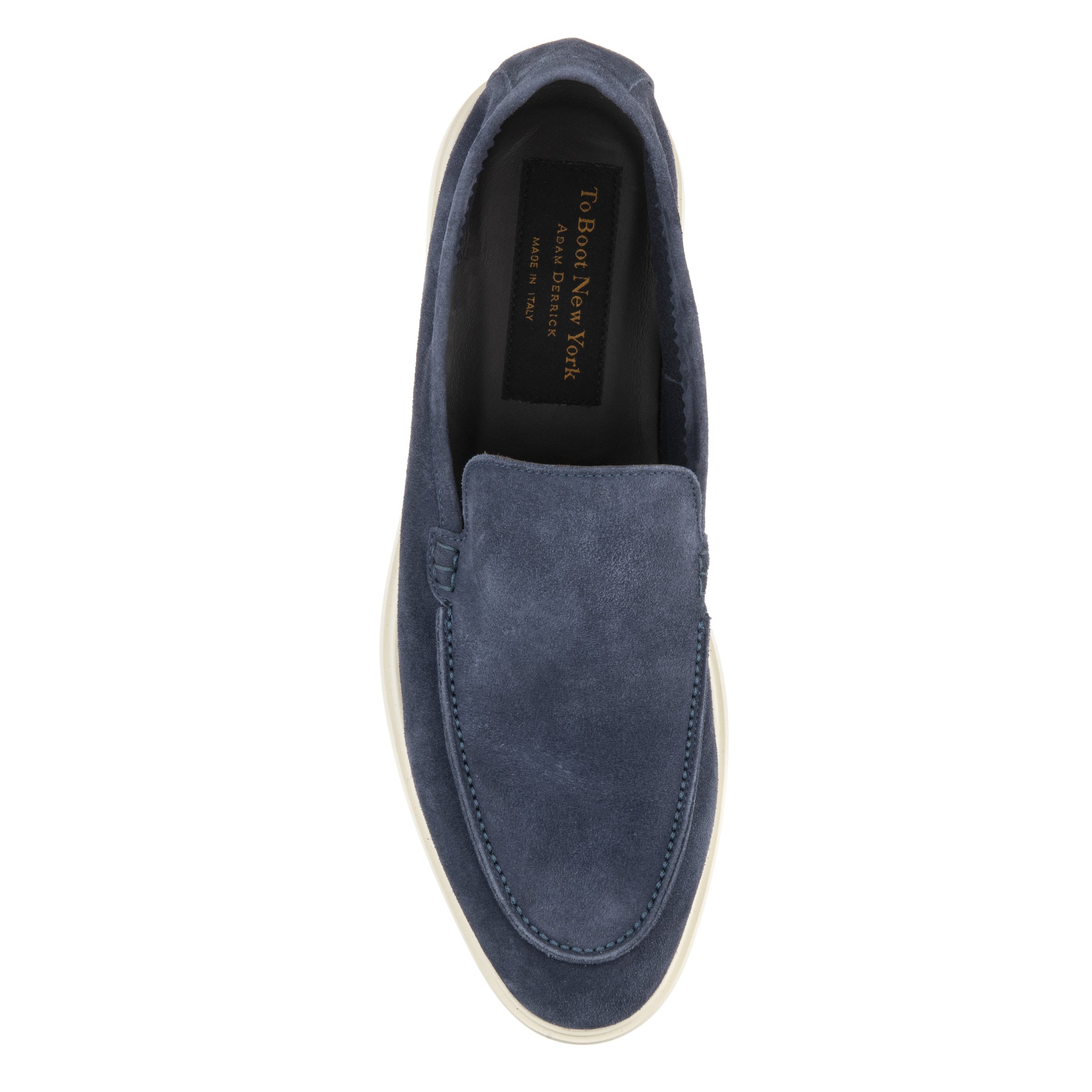 Hathaway Blue Suede Slip On