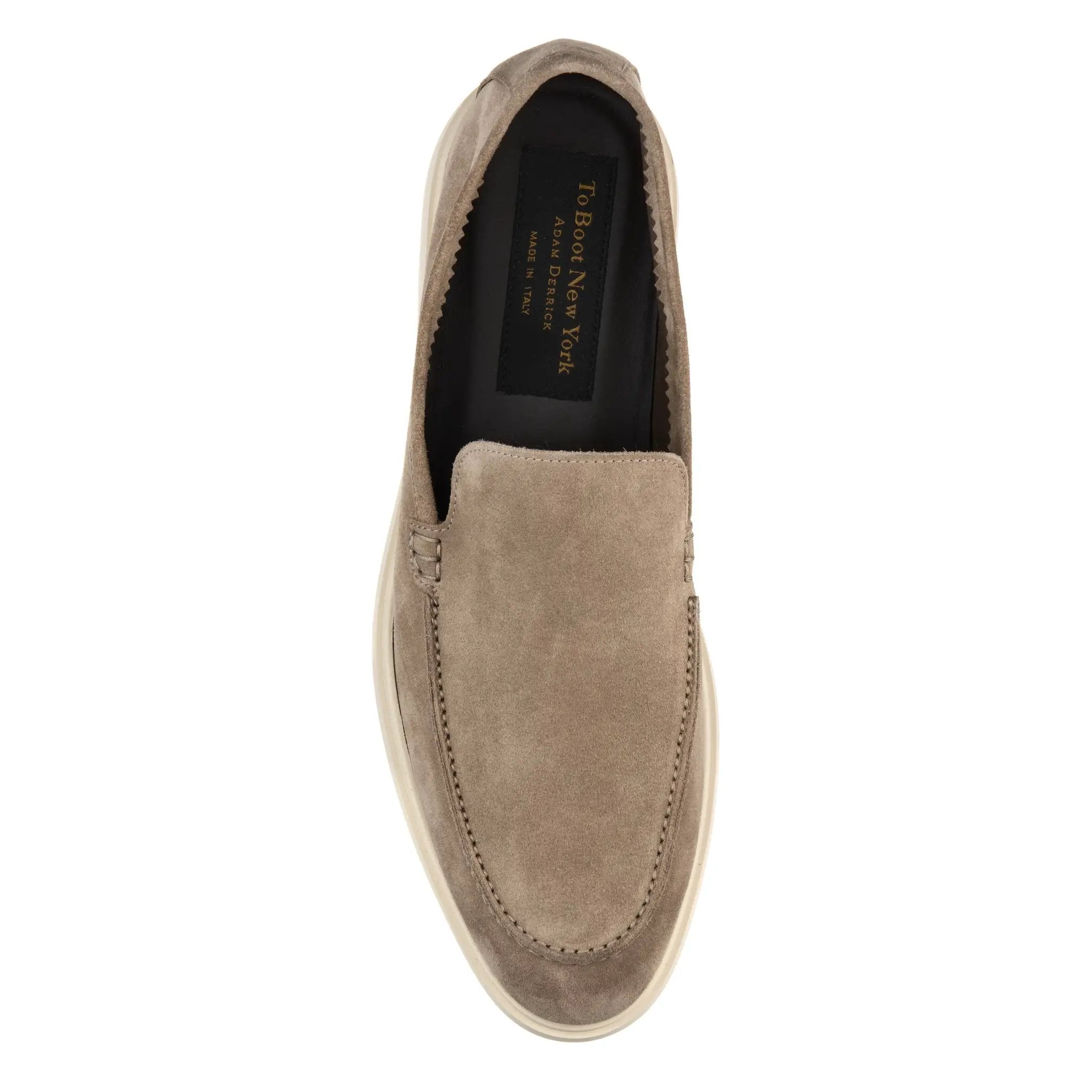 Hathaway Taupe Suede Slip-On by To Boot New York
