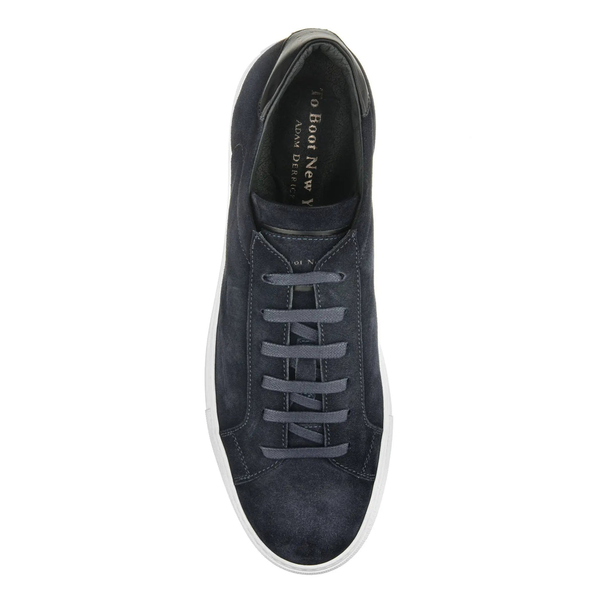 Sz 9.5 - To Boot New York / Adam Derrick - Navy Blue Suede Casual Sneaker $450 Derrick Navy Blue Suede Sneaker main image 3