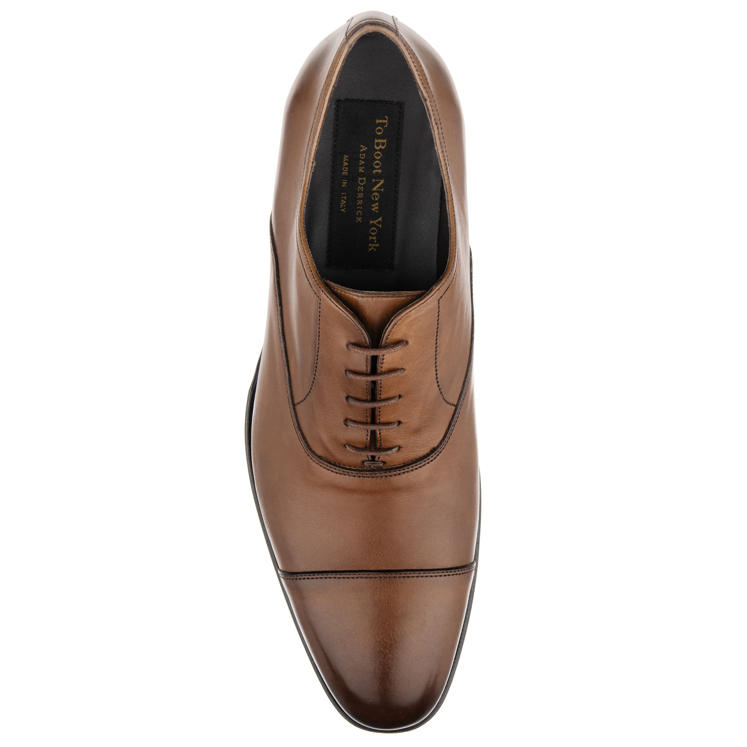 Nico Cognac Cap Toe Oxford