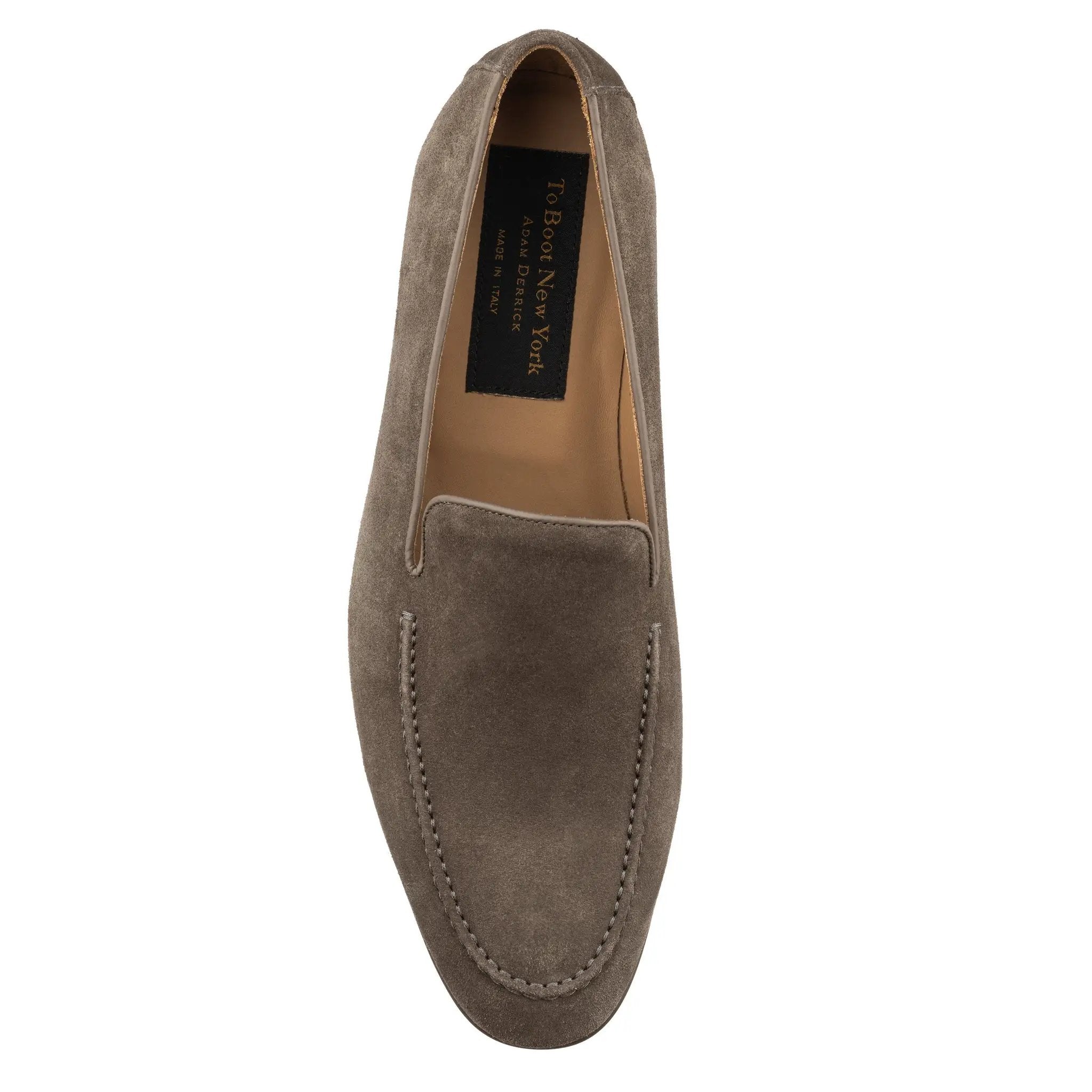 Sonoma Grey Suede Slip-On Loafer by To Boot New York