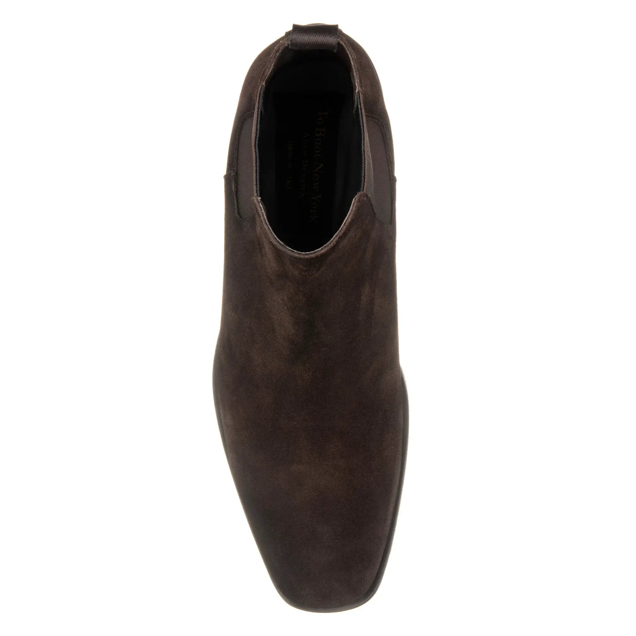 Christophe Dark Brown Suede Chelsea Boot by To Boot New York