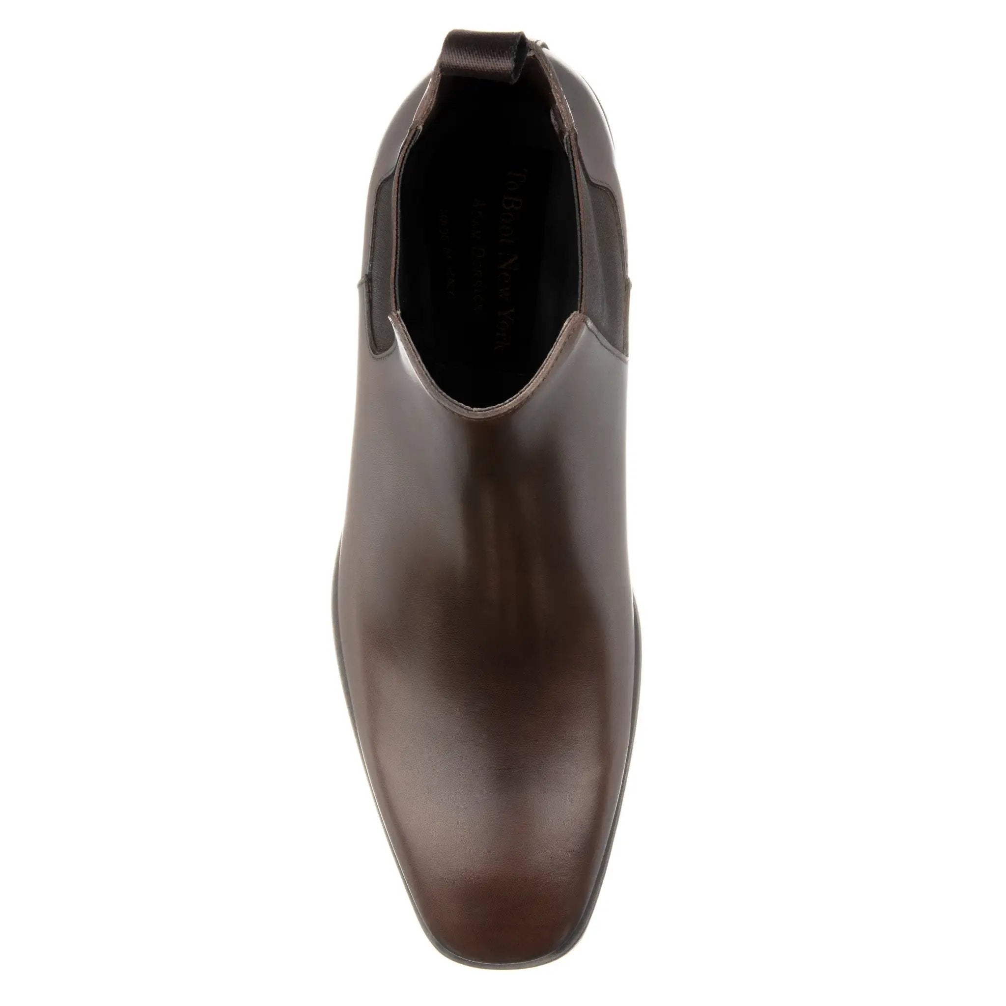 Christophe Dark Brown Calf Leather Chelsea Boot by To Boot New York