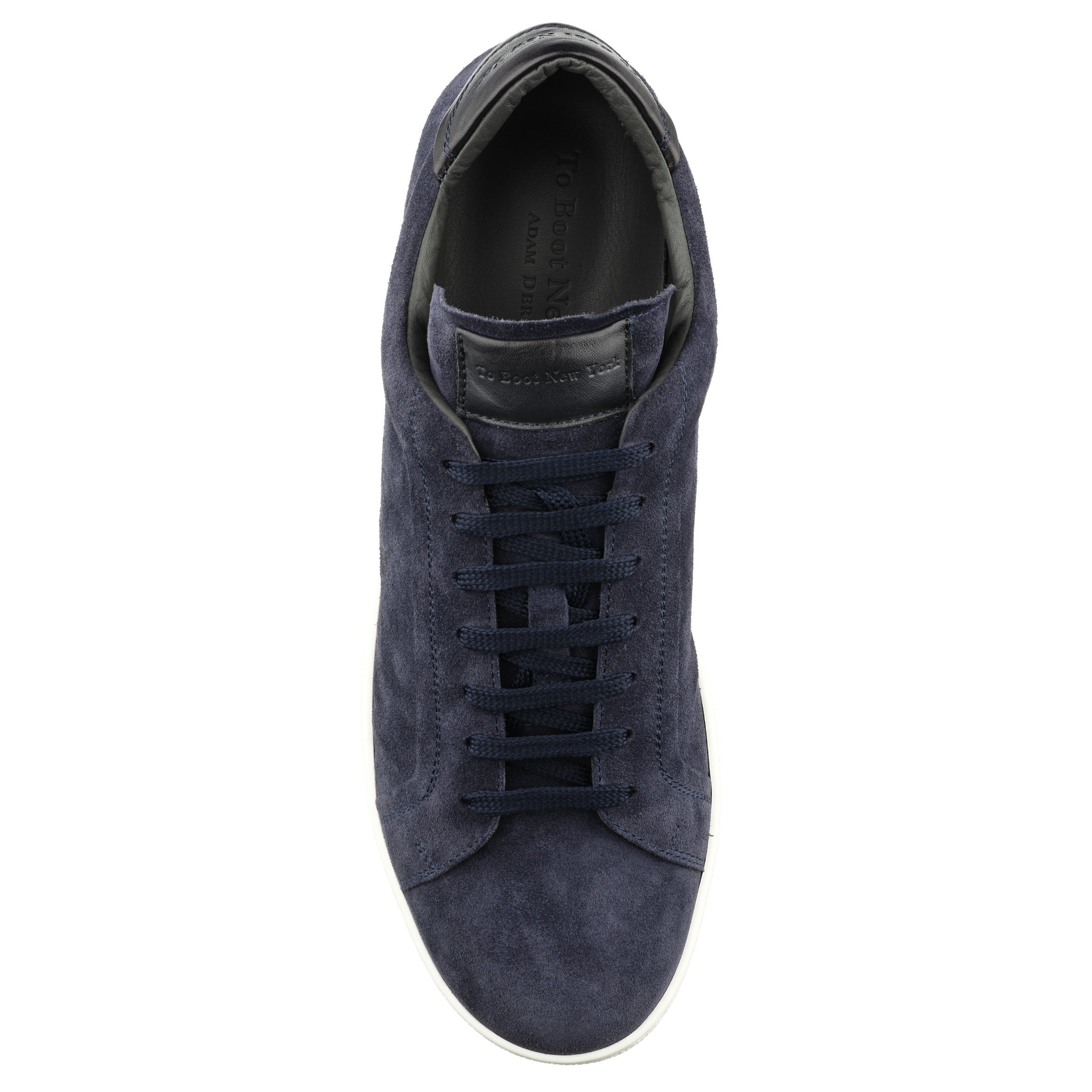Monterey Navy Blue Suede Sneaker