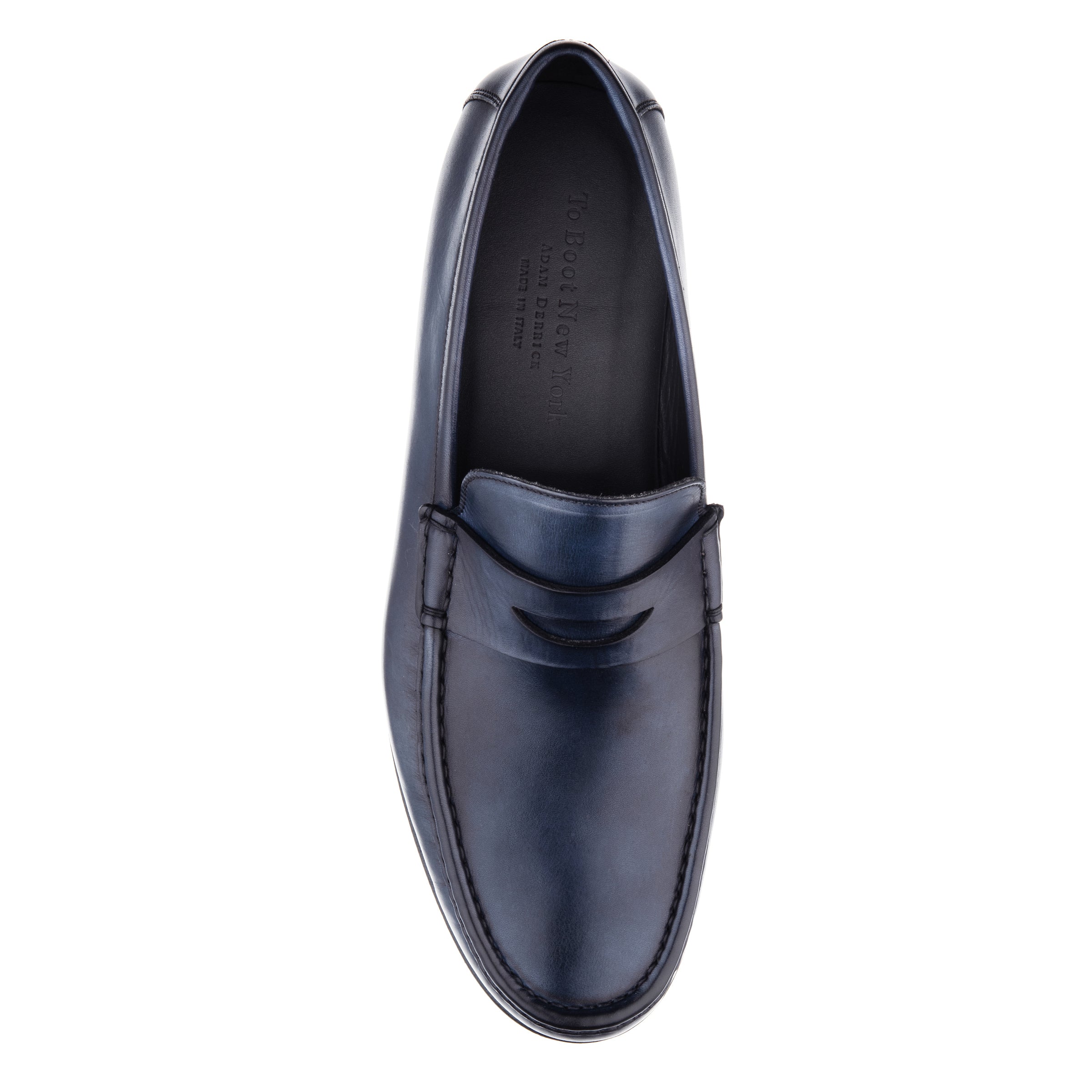 Clapton Blue Calf Penny Loafer