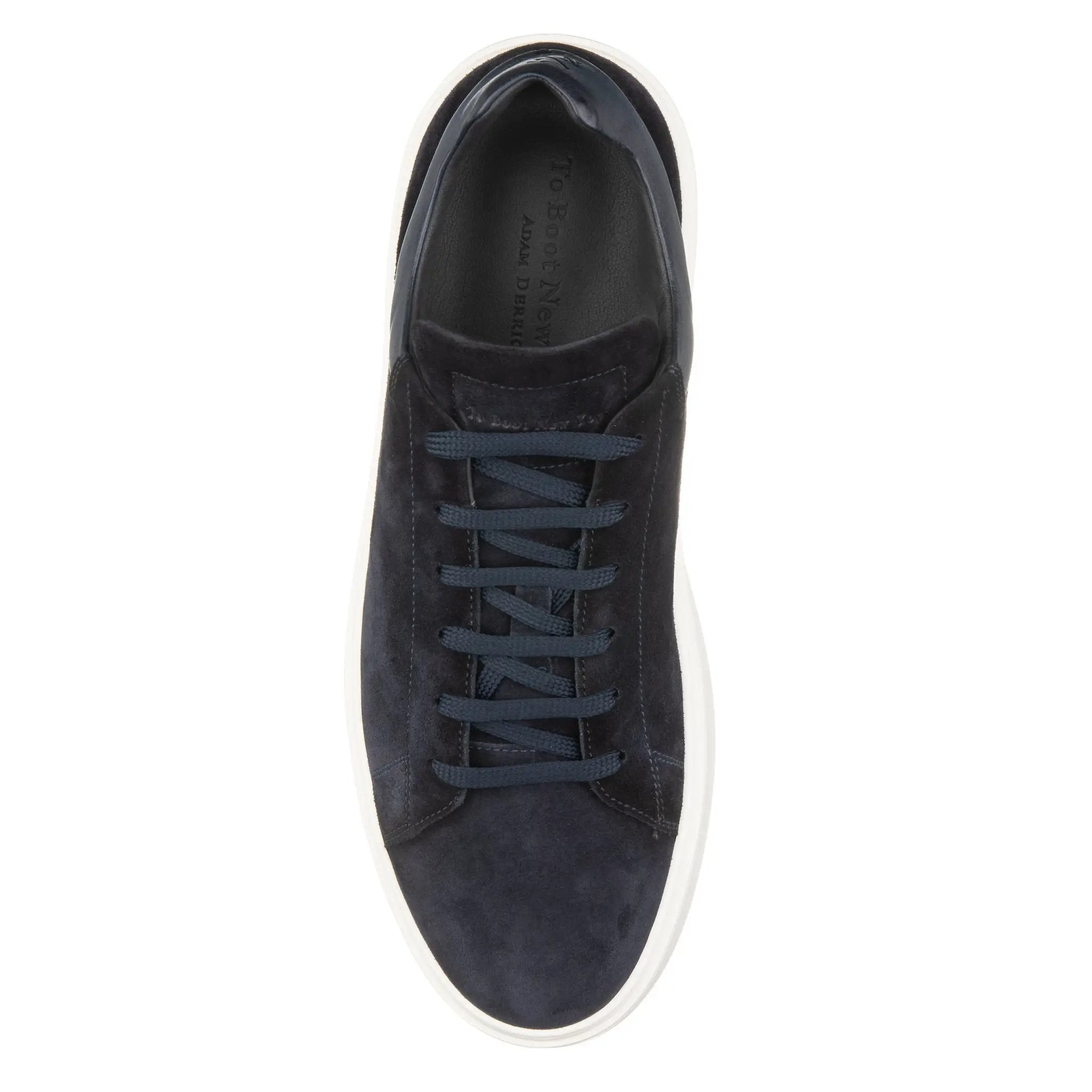 Rocco Blue Aero Calf Suede Sneaker by To Boot New York