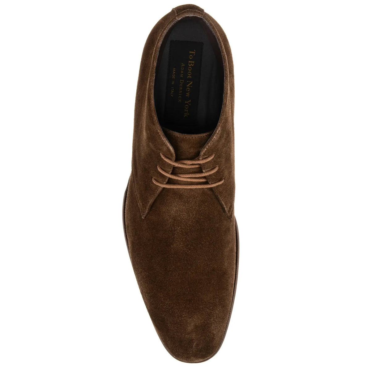 Leigh Mid Brown Calf Suede Men
