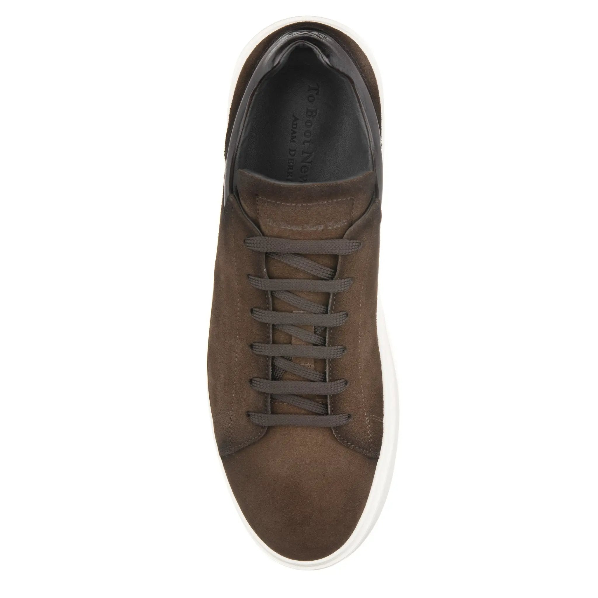 Rocco Brown Aero Suede Sneaker by To Boot New York