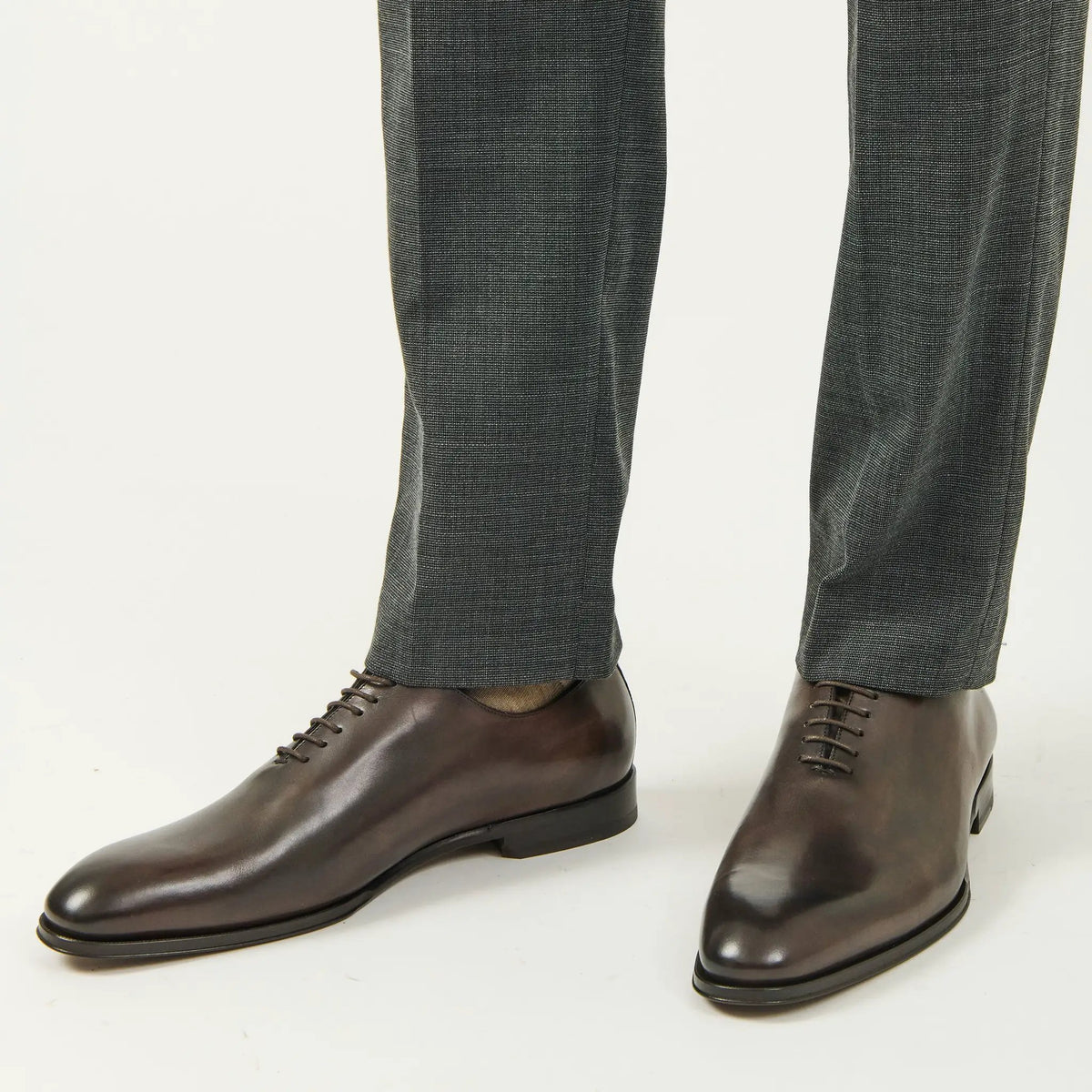 burn your brown dress shoes Attorney Derby Burnished Brown Leather Shoes The Jacket Maker