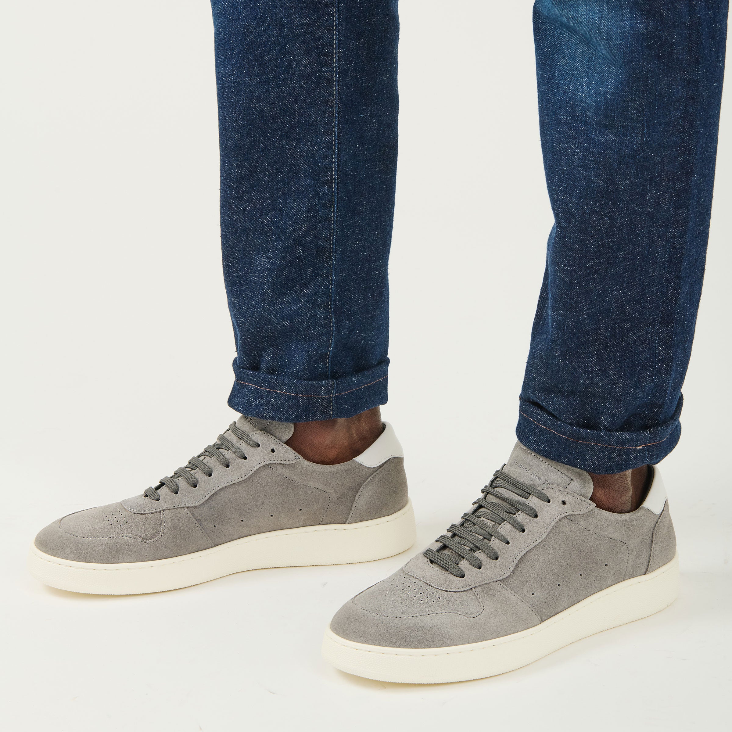 Middleton Grey Suede/White Sneaker
