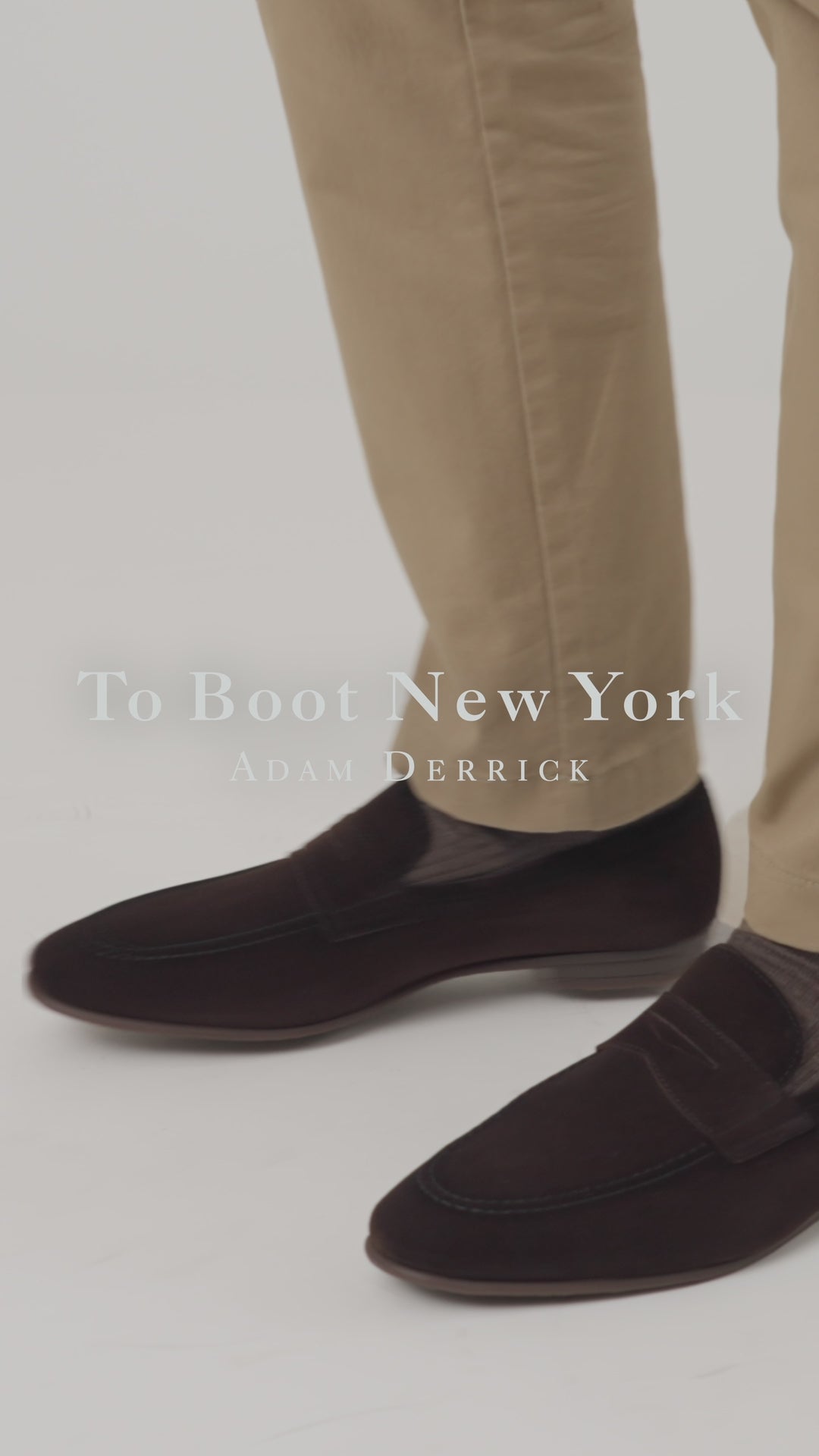 Jenner Dark Brown Suede Penny Loafer