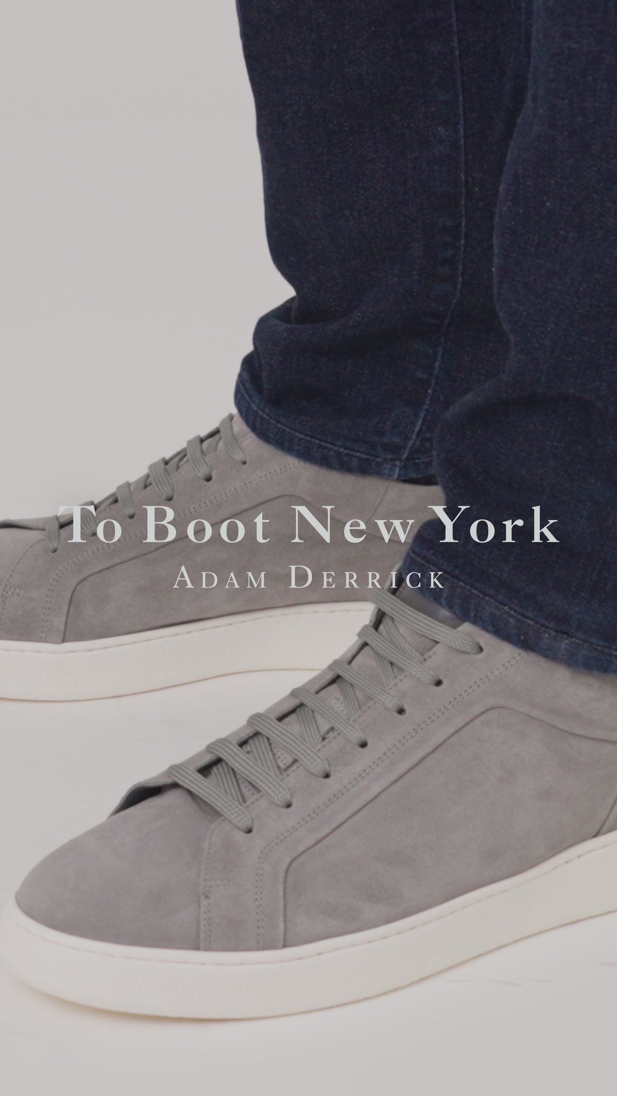 Monterey Grey Suede Sneaker