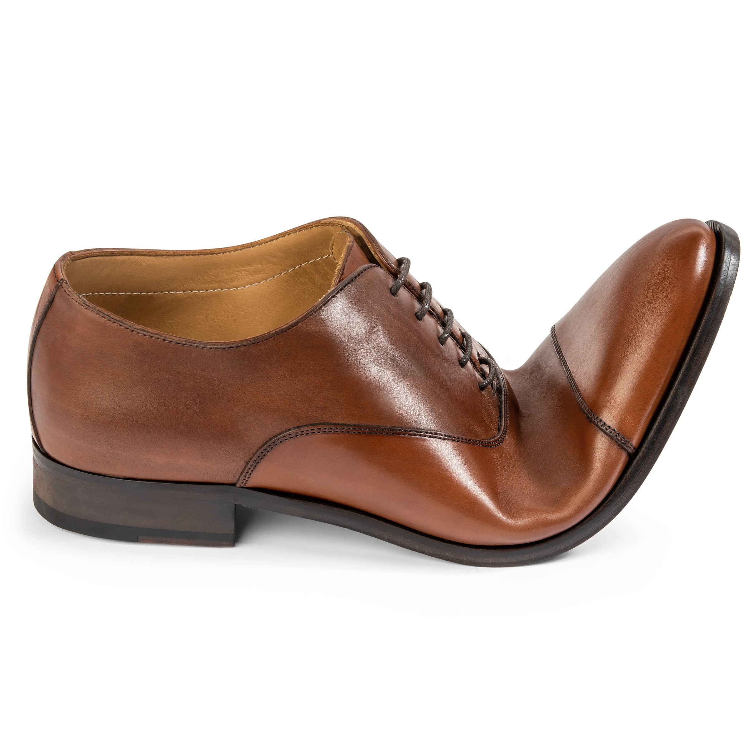 Forley Cognac Calf Cap Toe