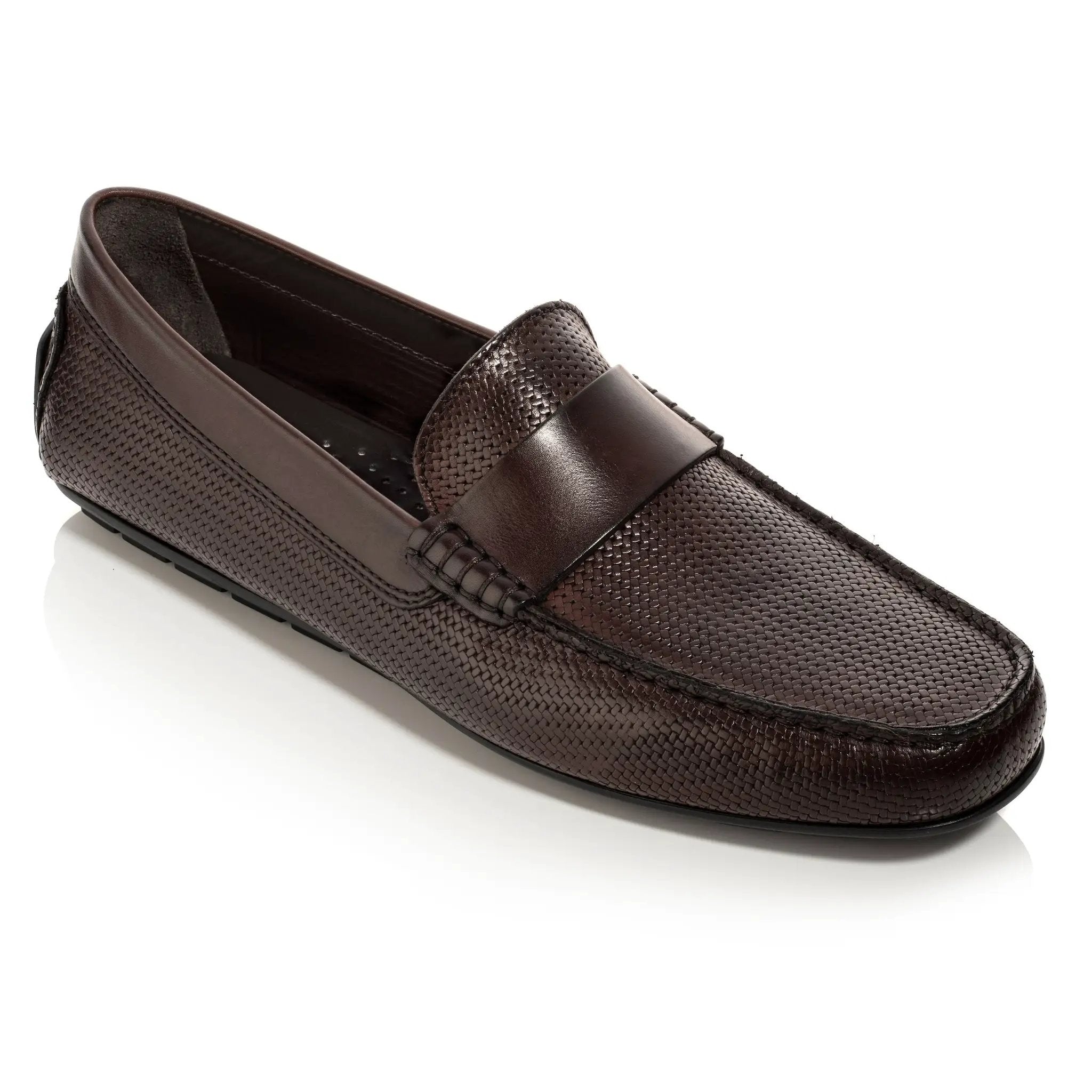 Magnus Dark Brown Driving Shoe by To Boot New York