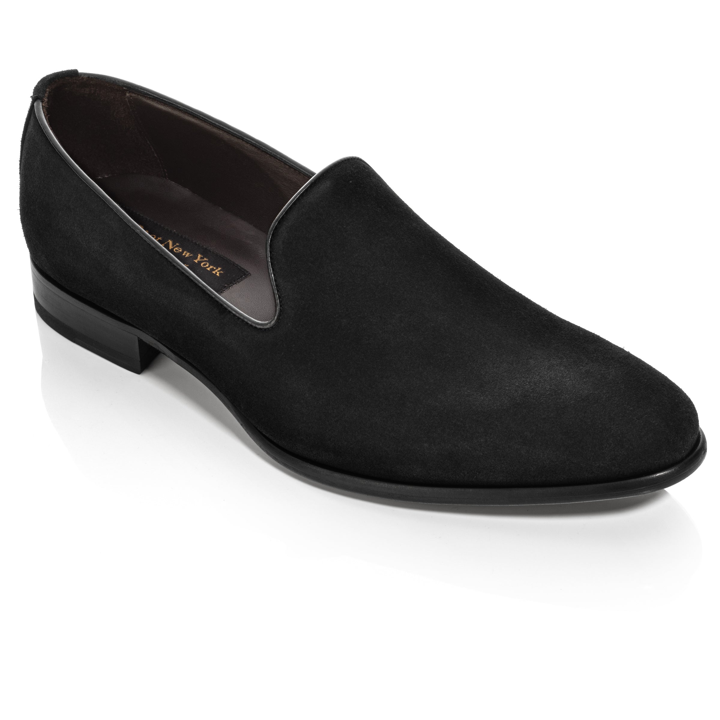 Pryce Black Suede Slip On