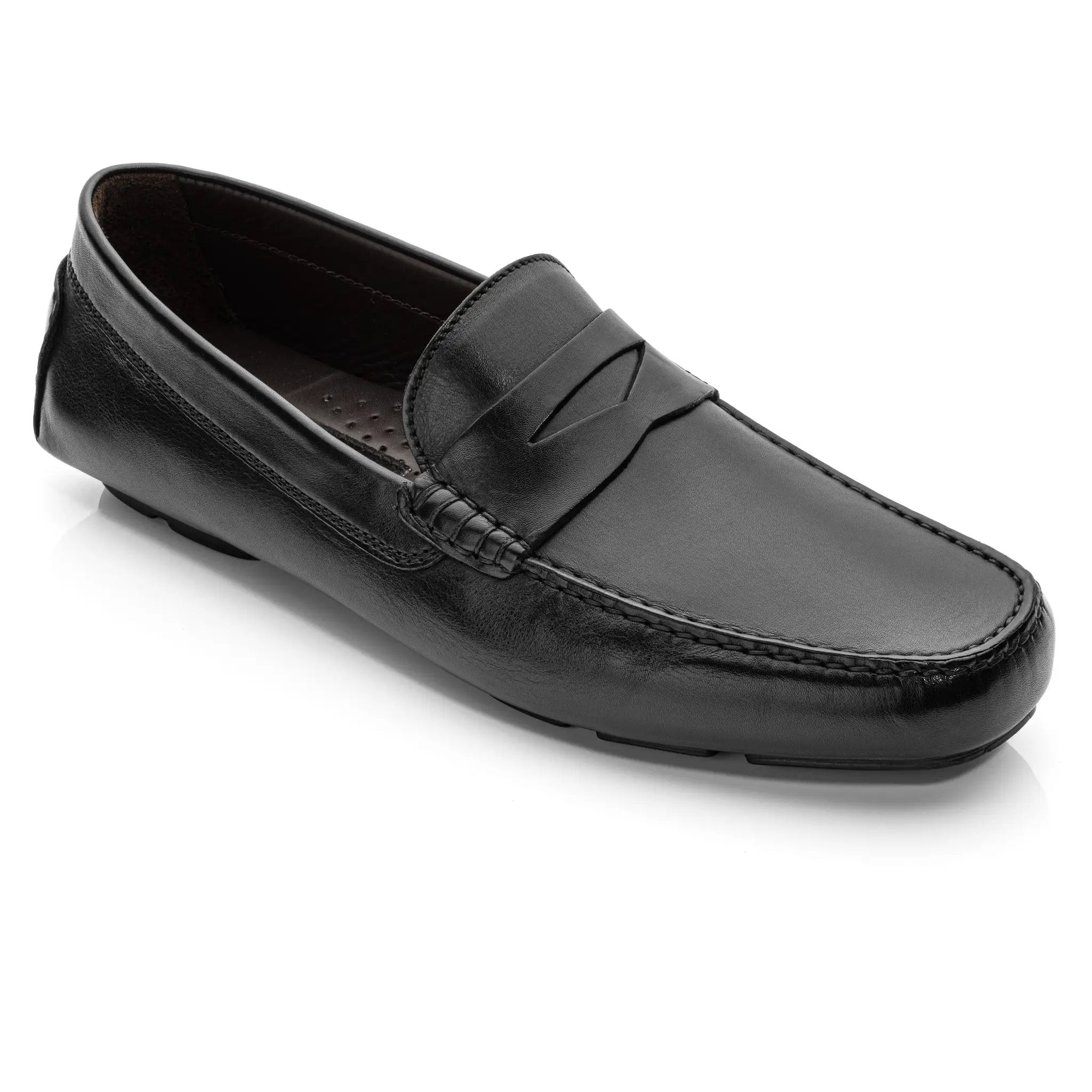 Palo Alto Black Penny Driving Loafer by To Boot New York