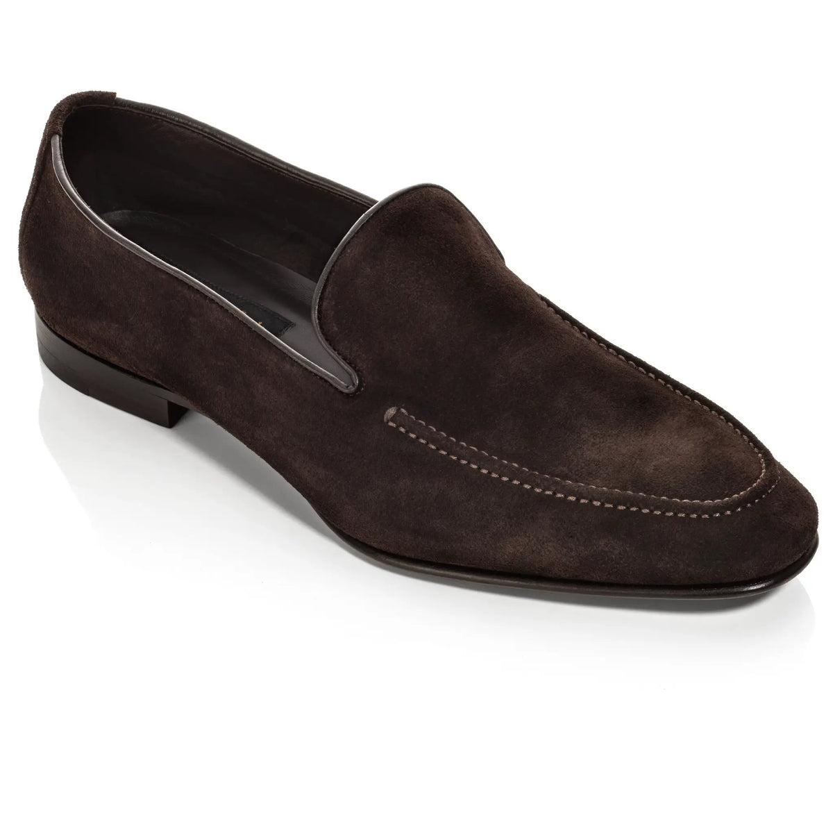 Beamon Dark Brown Suede Slip-On by To Boot New York
