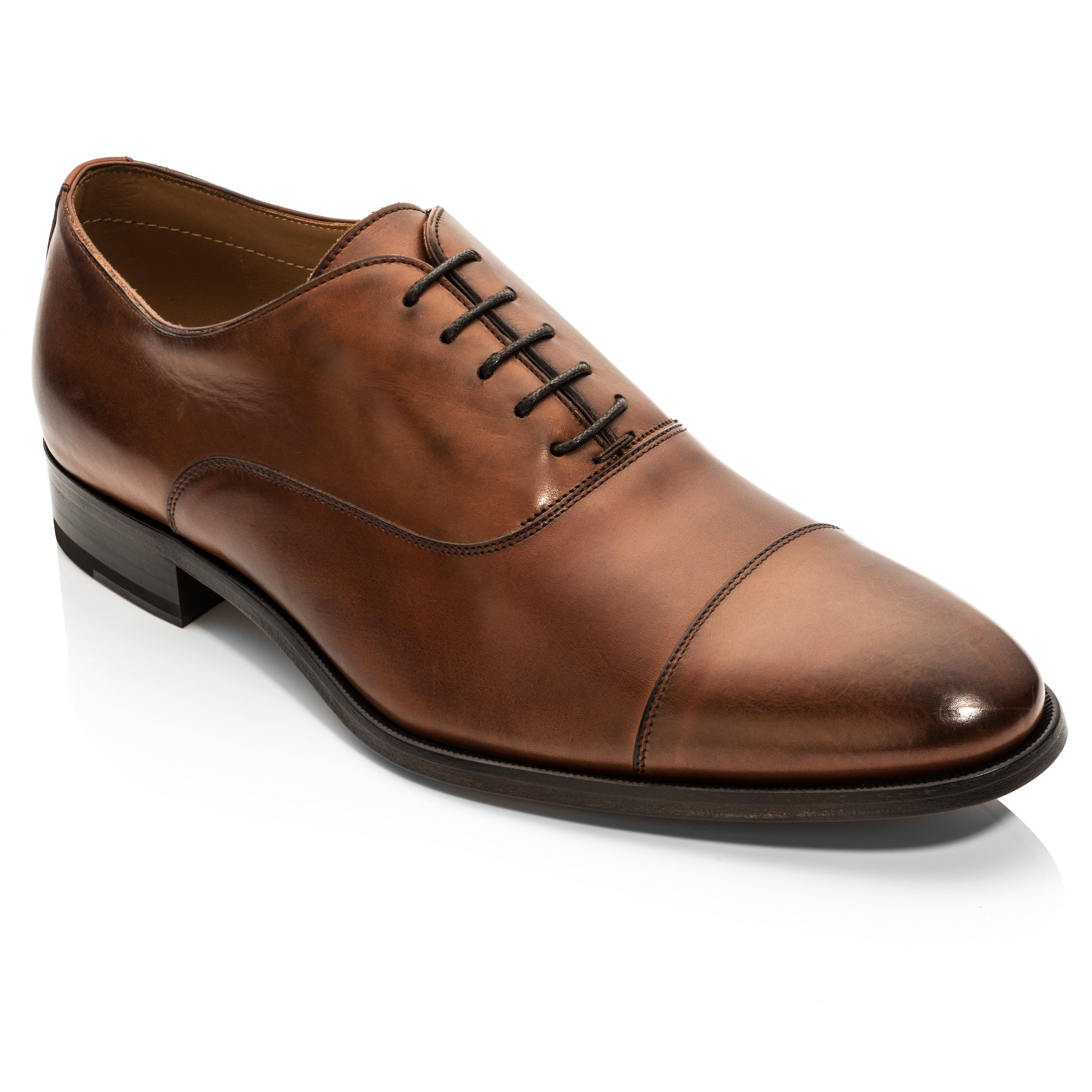 Forley Cognac Calf Cap Toe