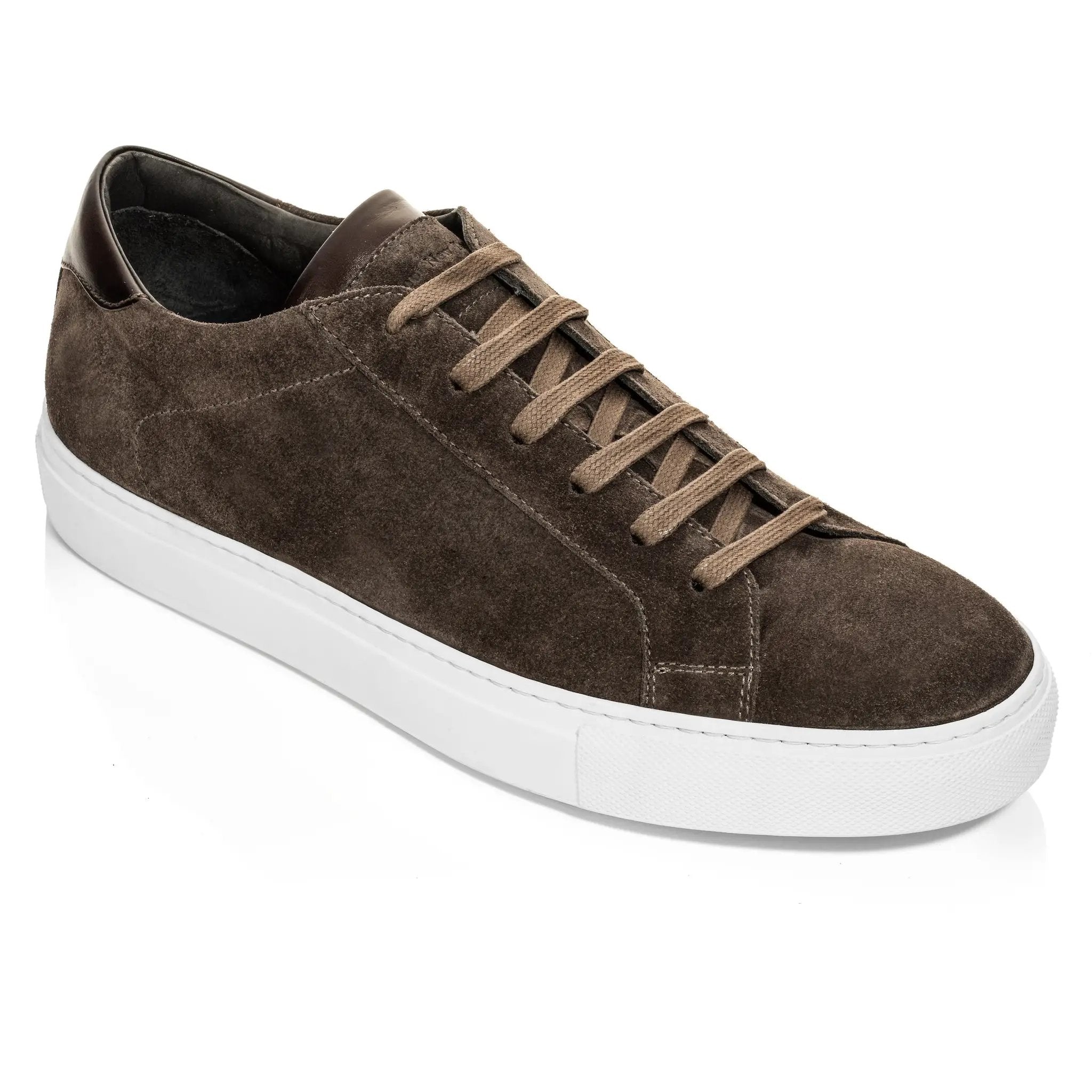 Alpha Dark Brown Suede Sneaker by To Boot New York