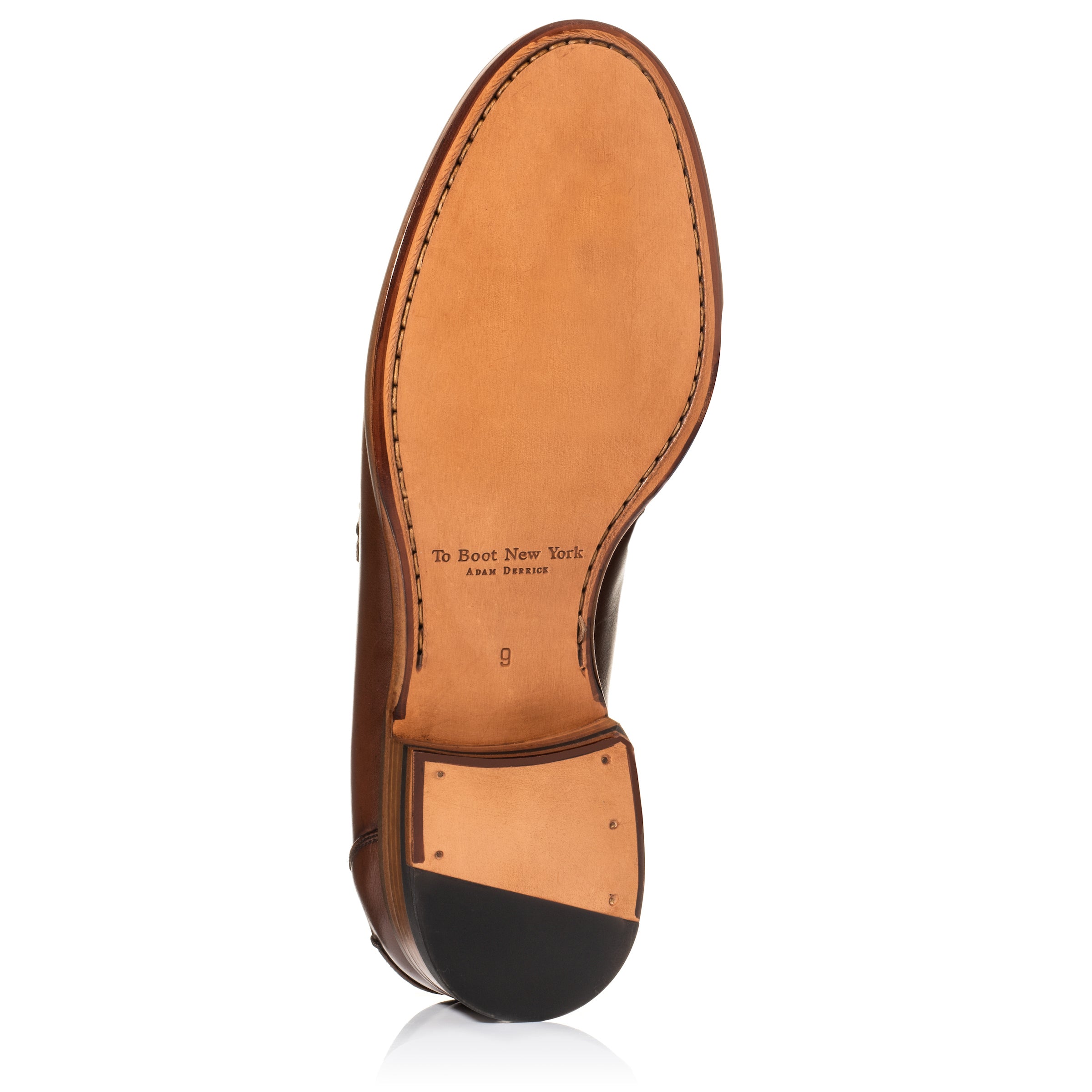 Levanzo Burnished Brown Calf Penny Loafer