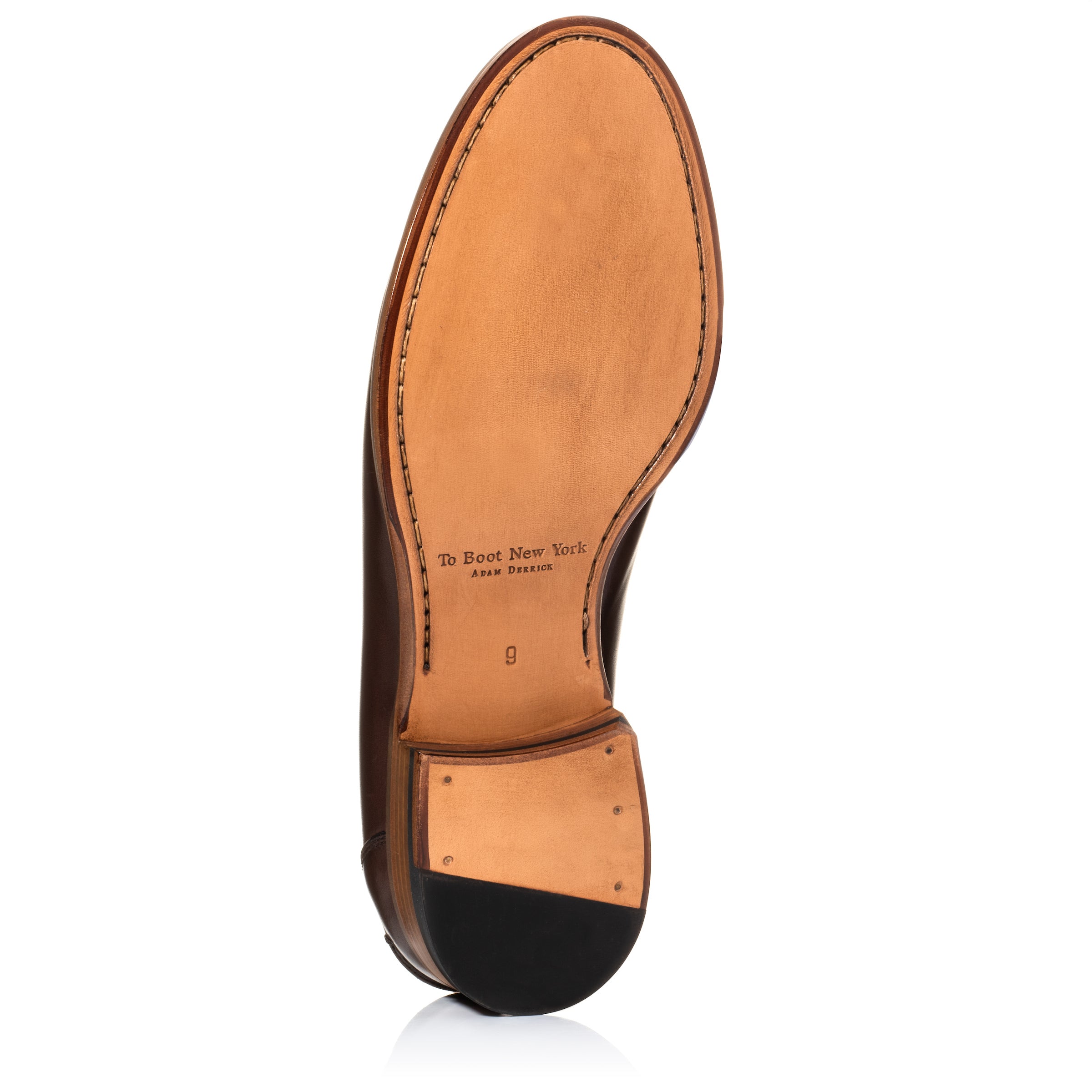 Levanzo Dark Brown Burnish Calf Penny Loafer