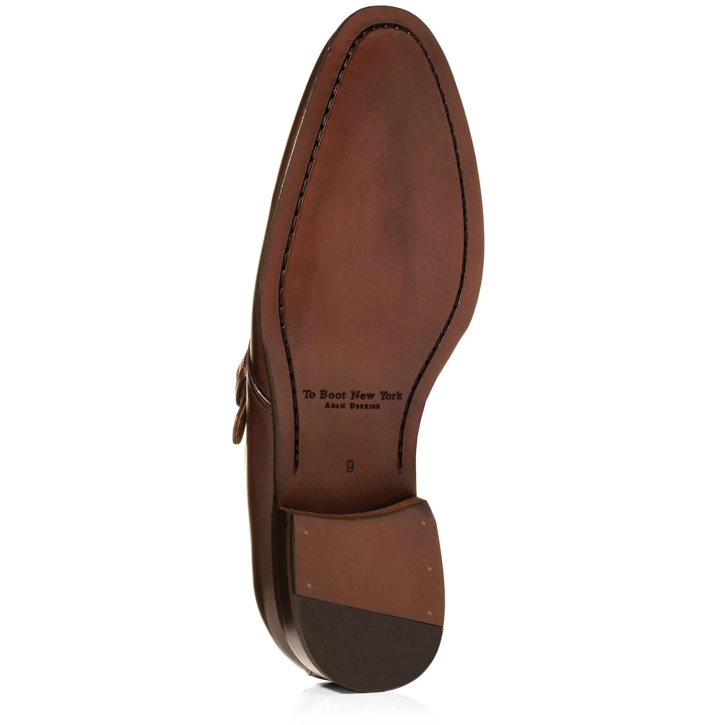 Conner Dark Brown Calf Monkstrap