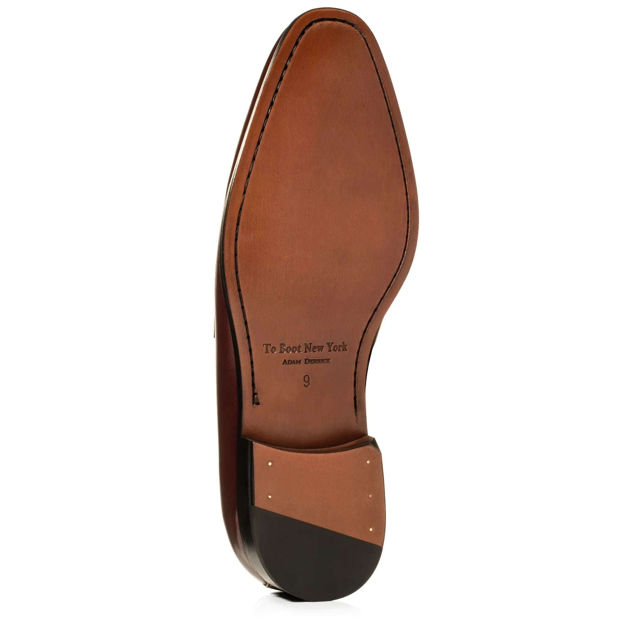 Tesoro Bordeaux Calf Slip-On Penny Loafer by To Boot New York