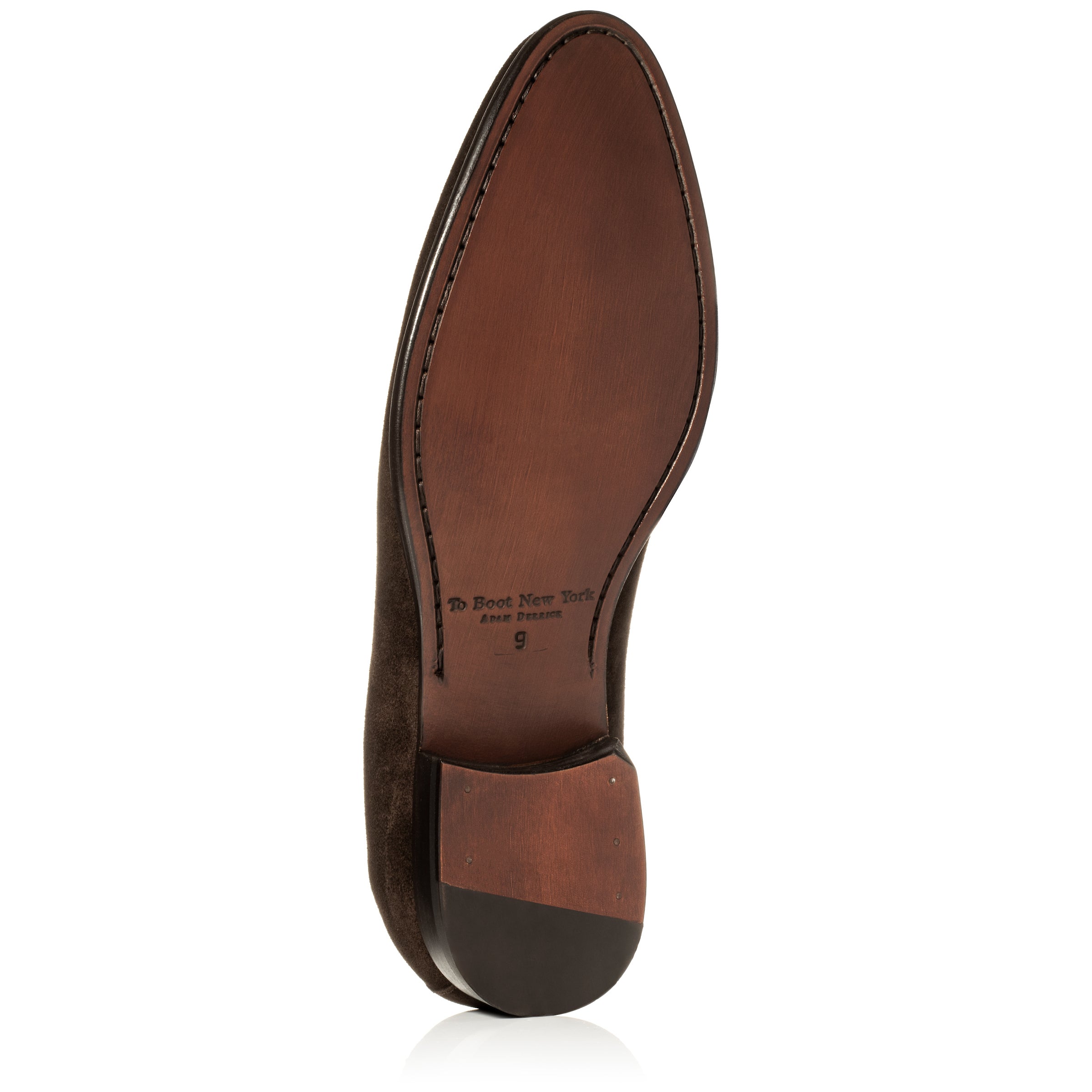 Pryce Dark Brown Suede Slip On