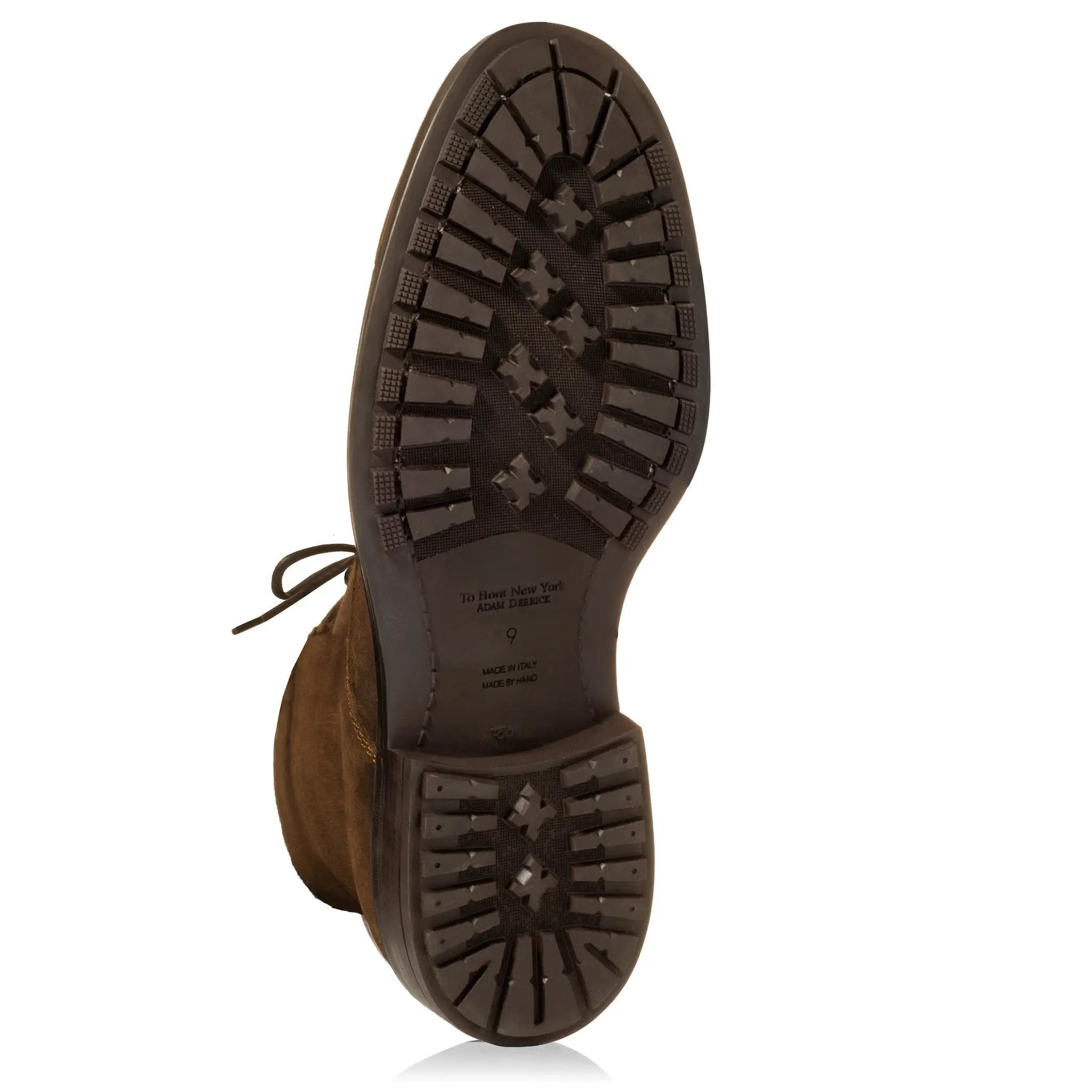 Major Mid Brown Suede Lace-Up Boot by To Boot New York