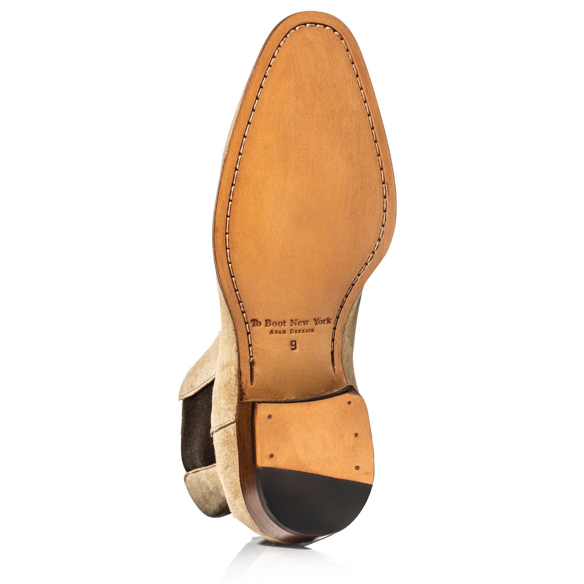 Shawn Sand Suede Chelsea Boot by To Boot New York