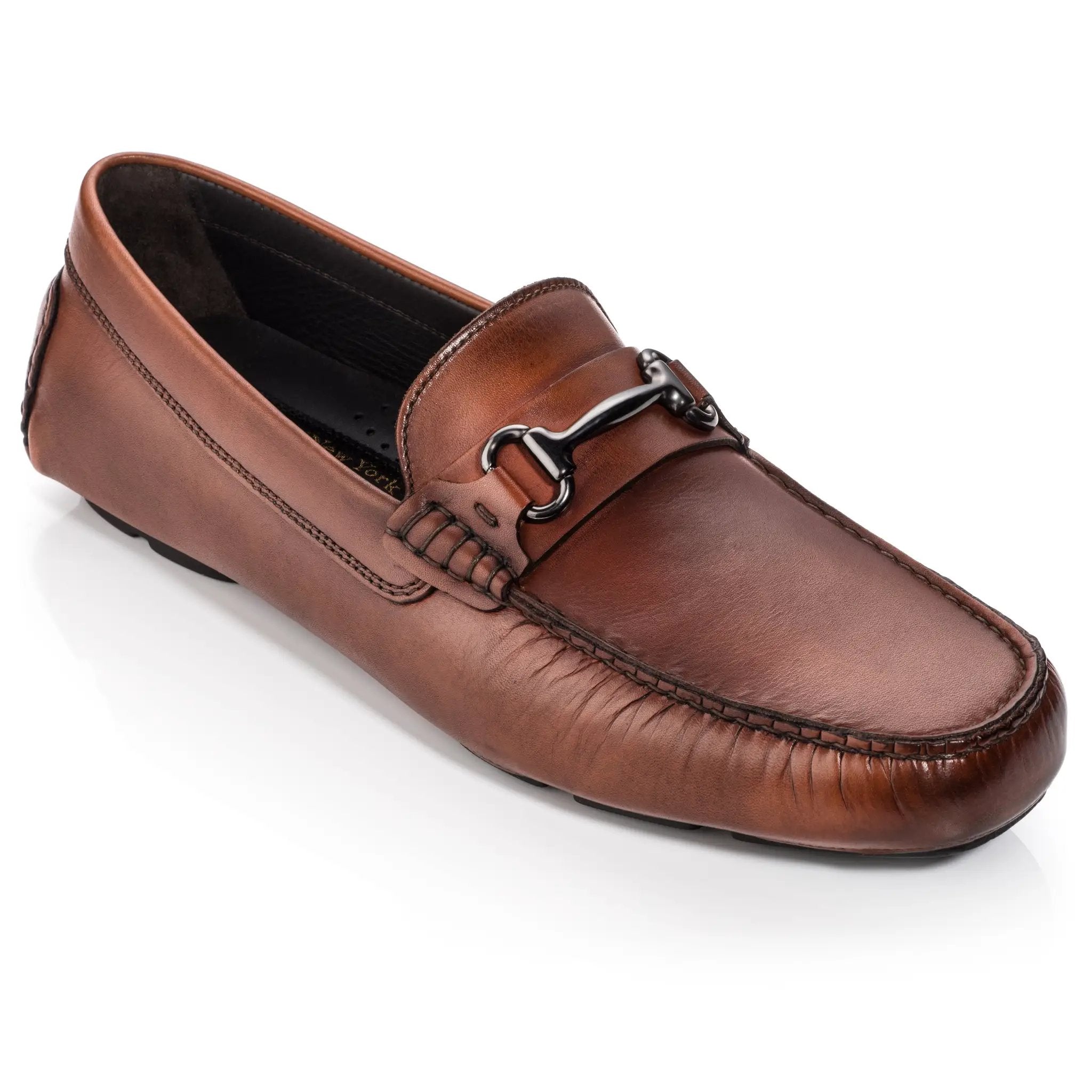 Del Amo Cognac Driving Shoe by To Boot New York