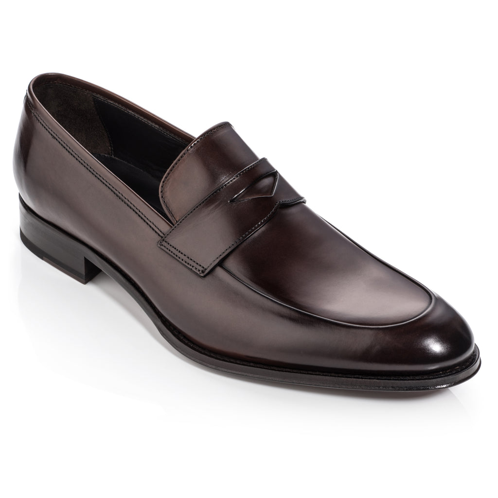 BOTTINO Taupe Italian Calf Leather‎ Moc Toe Kiltie Dress Loafers KiltieLoafer-Tan01_grande.jpg?  main image 4