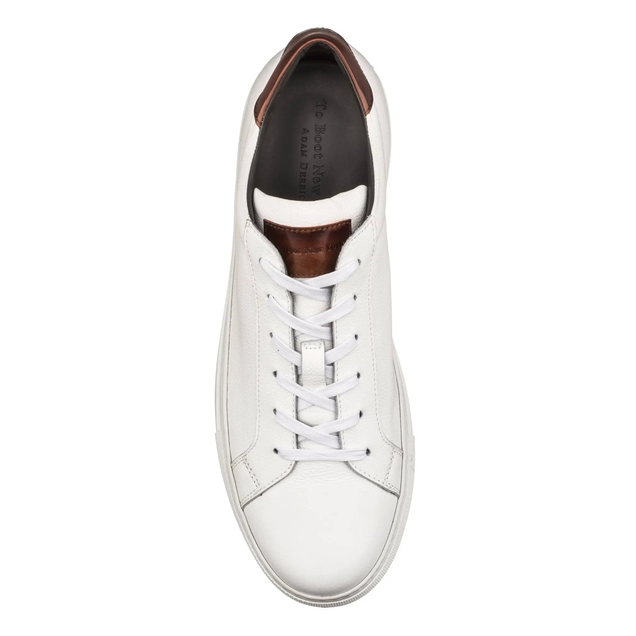 Knox White Calf Sneaker by toboot