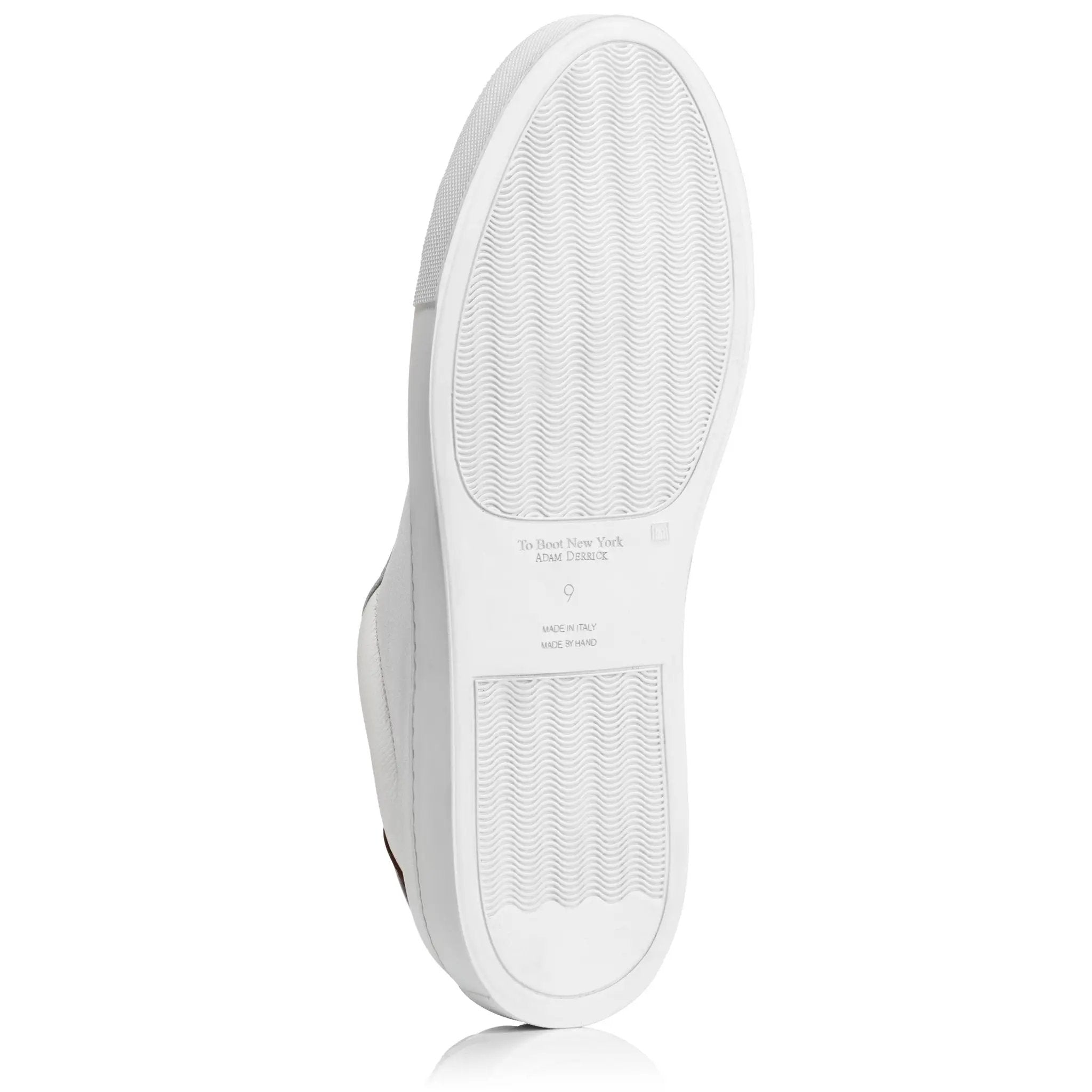 Knox White Calf Sneaker by toboot