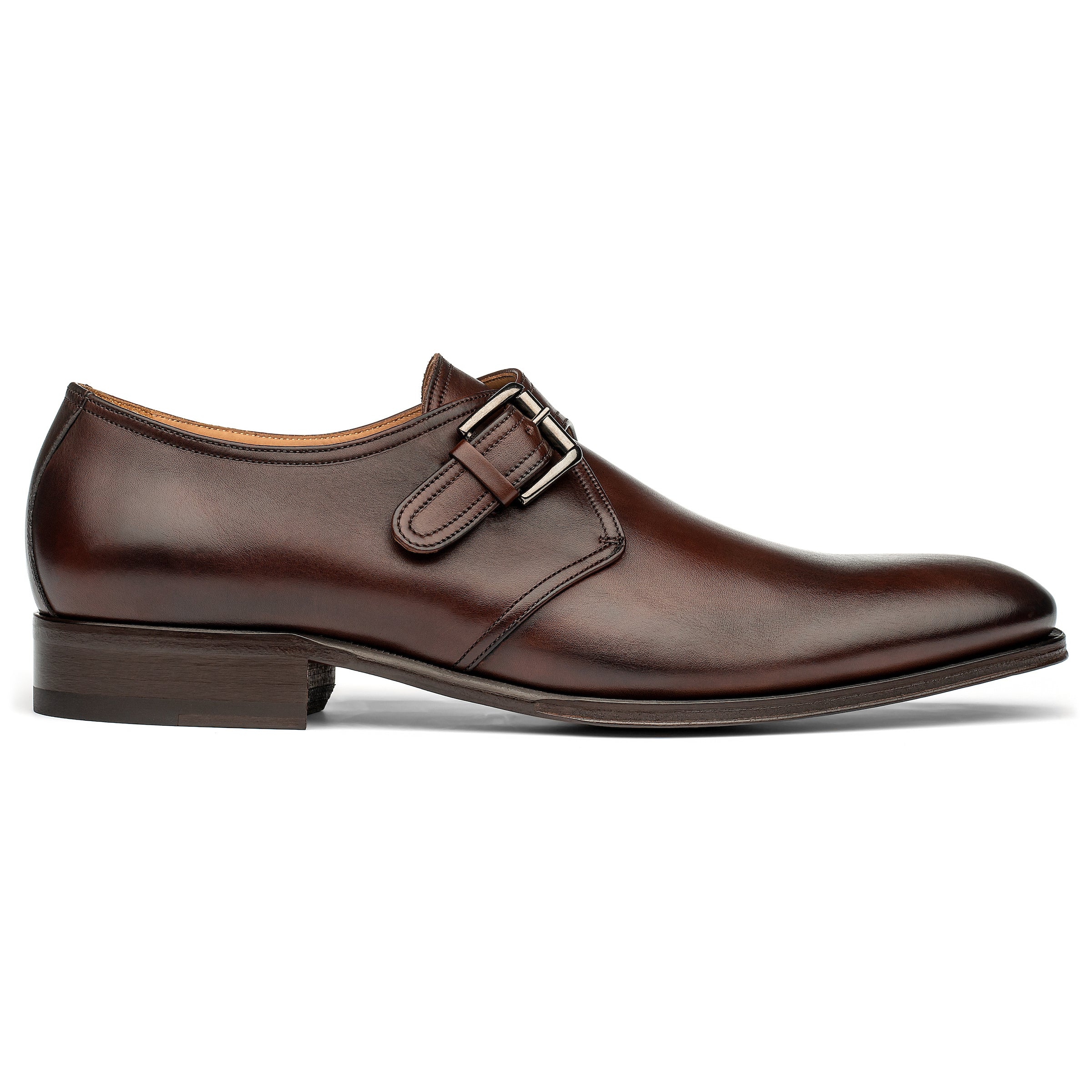 Conner Dark Brown Calf Monkstrap