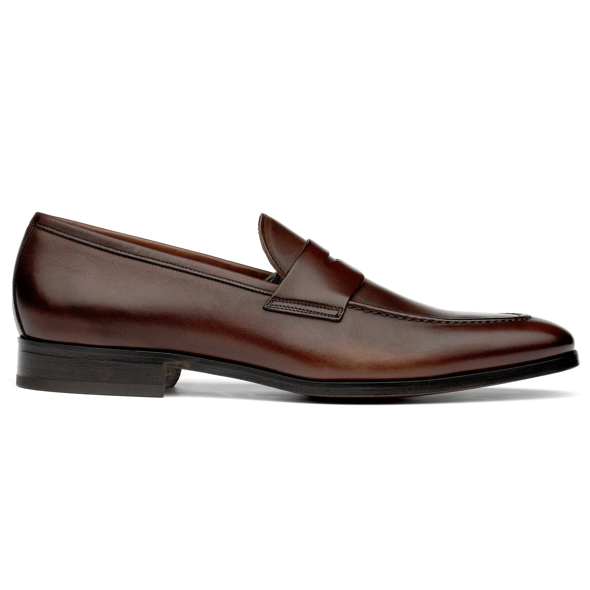 Tesoro Dark Brown Calf Slip-On Penny Loafer by To Boot New York
