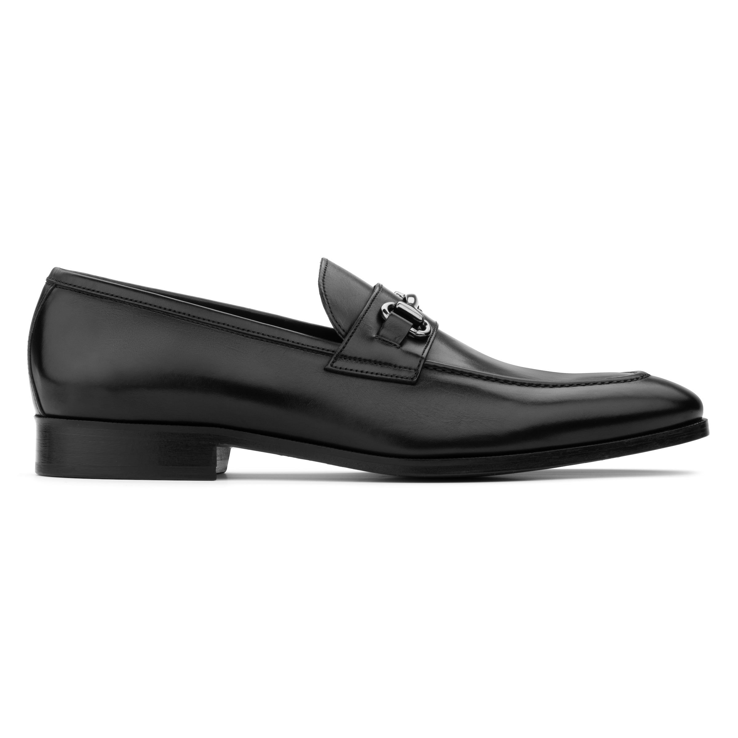 Forio Black Calf Bit Loafer