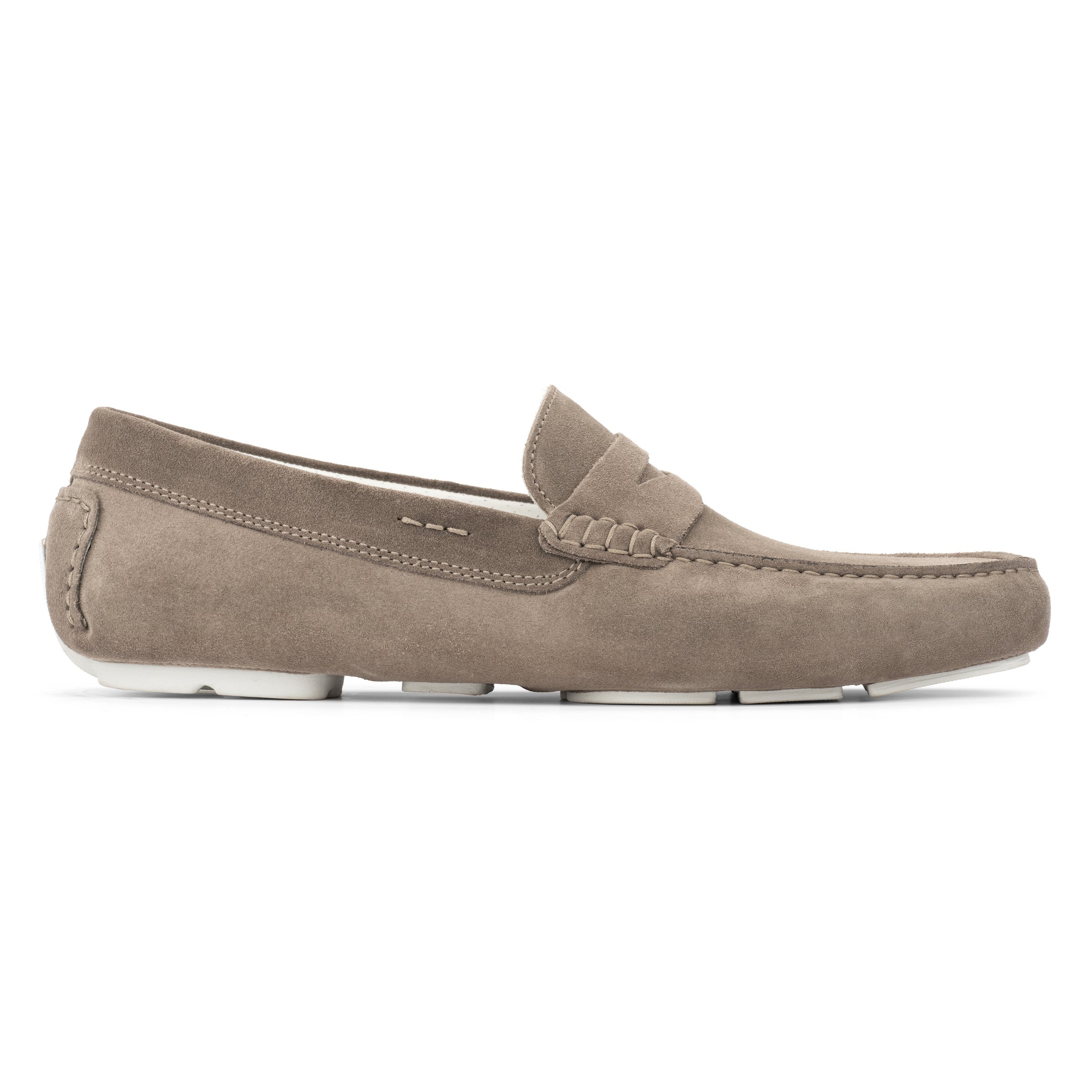 Idris Taupe Suede Driving Shoe