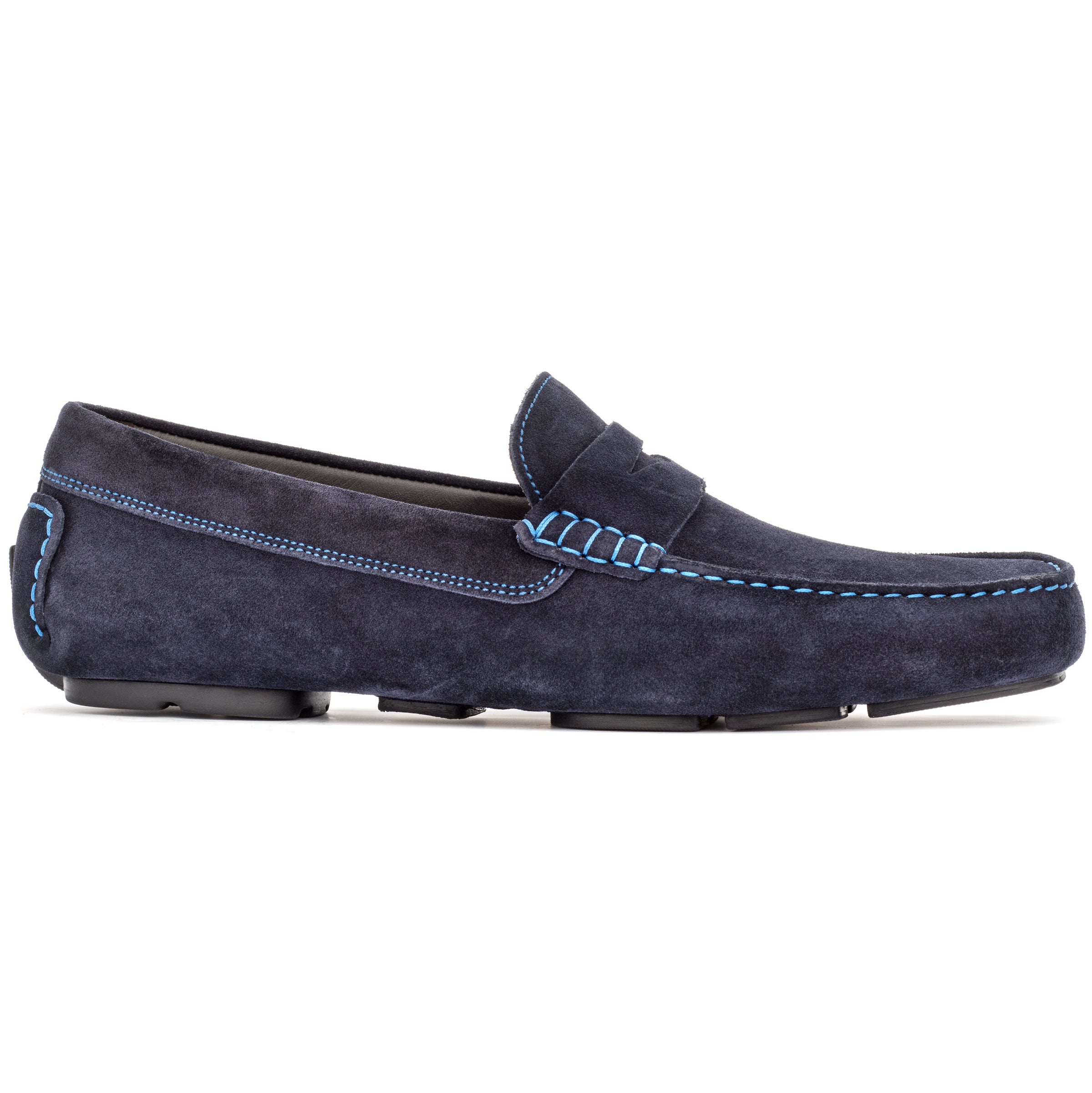 Blue cheap suede drivers