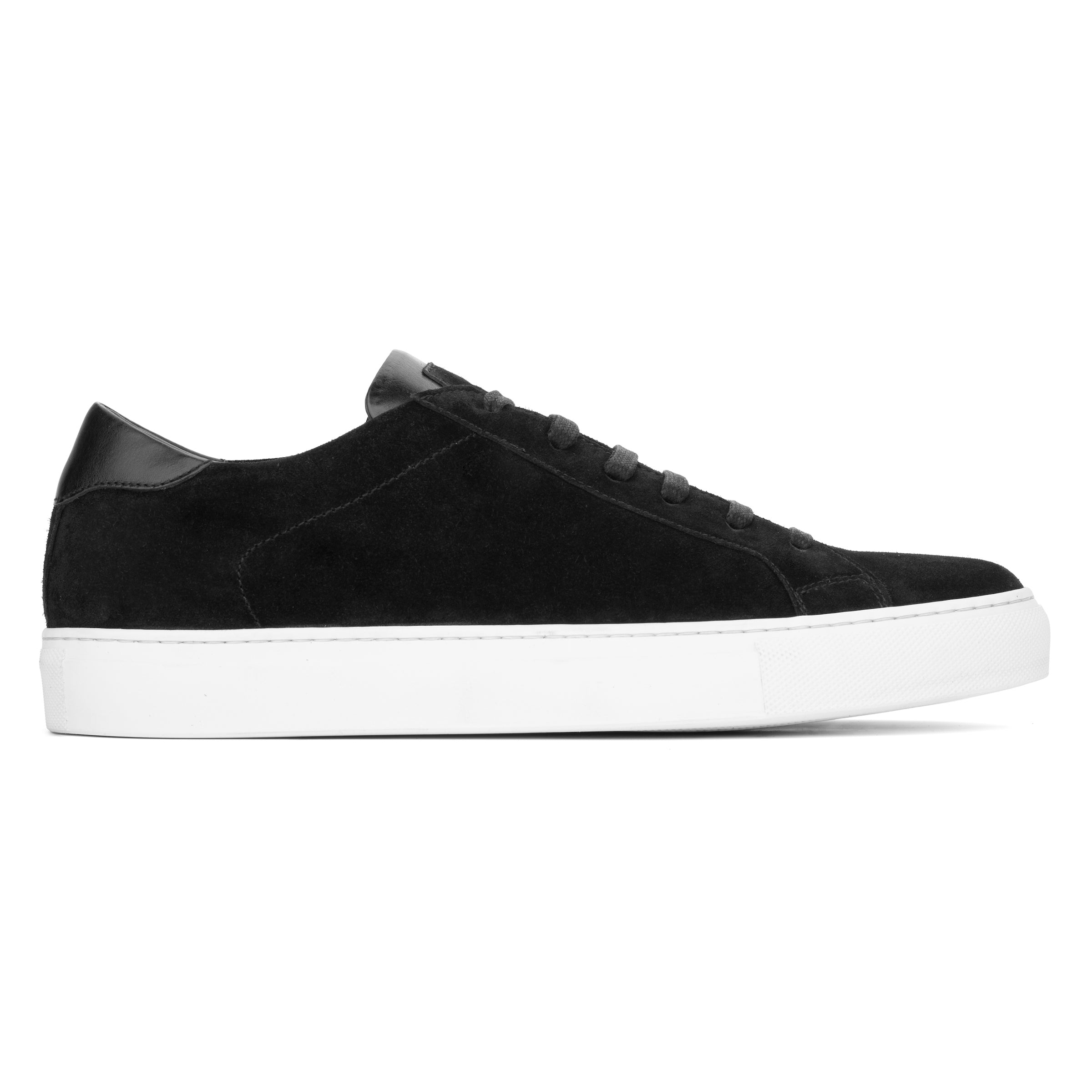 Alpha Black Suede Sneaker