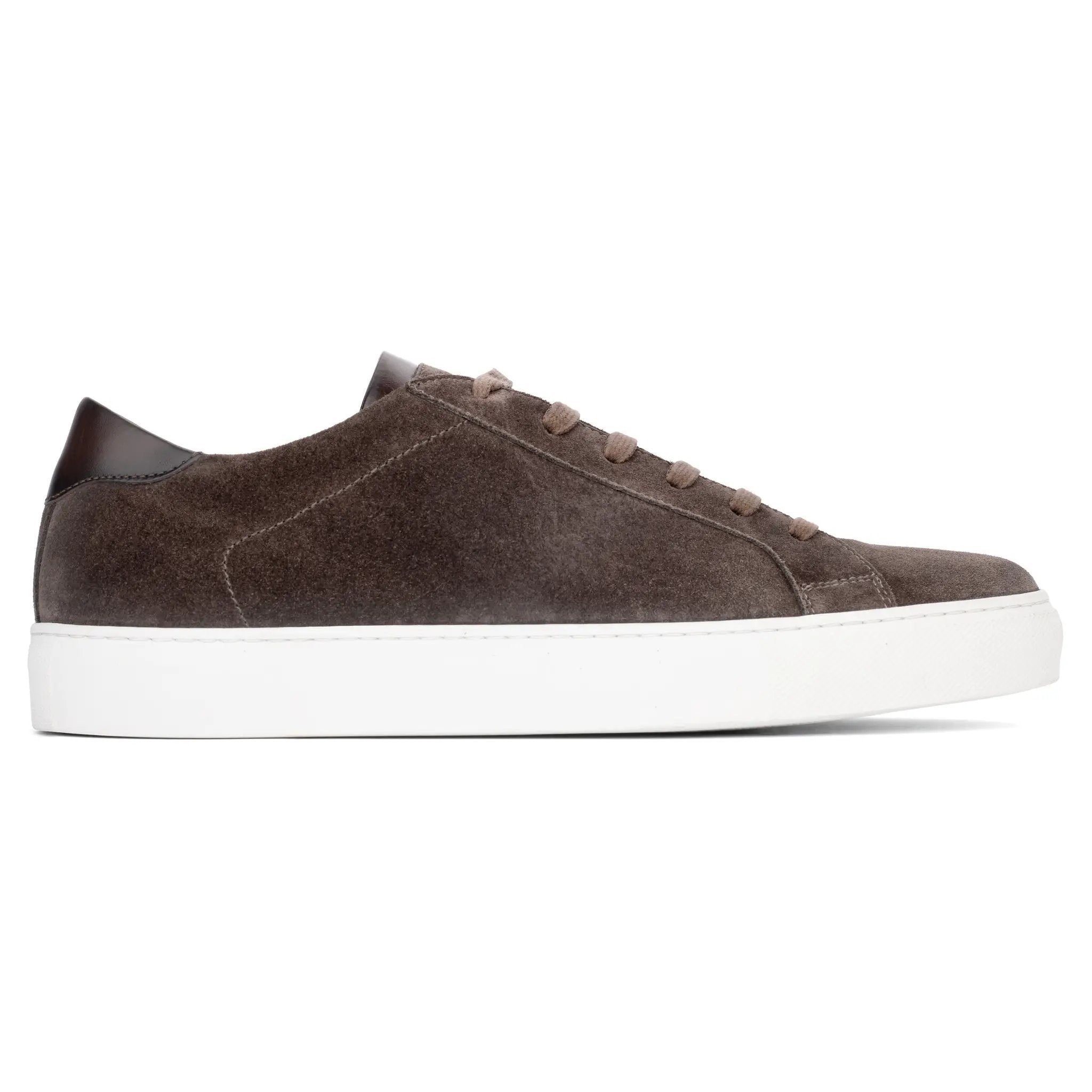 Alpha Dark Brown Suede Sneaker by To Boot New York