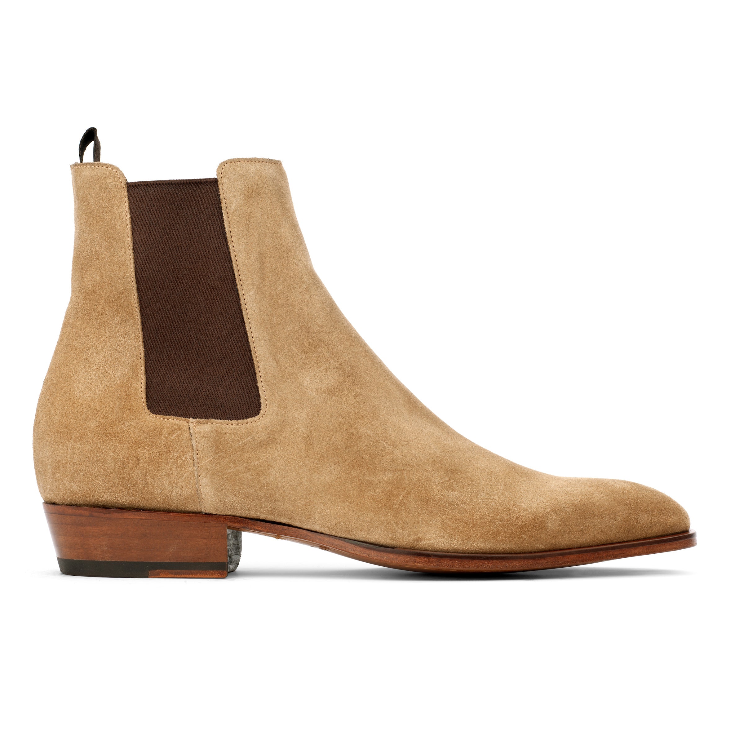 Shawn Sand Suede Chelsea Boot
