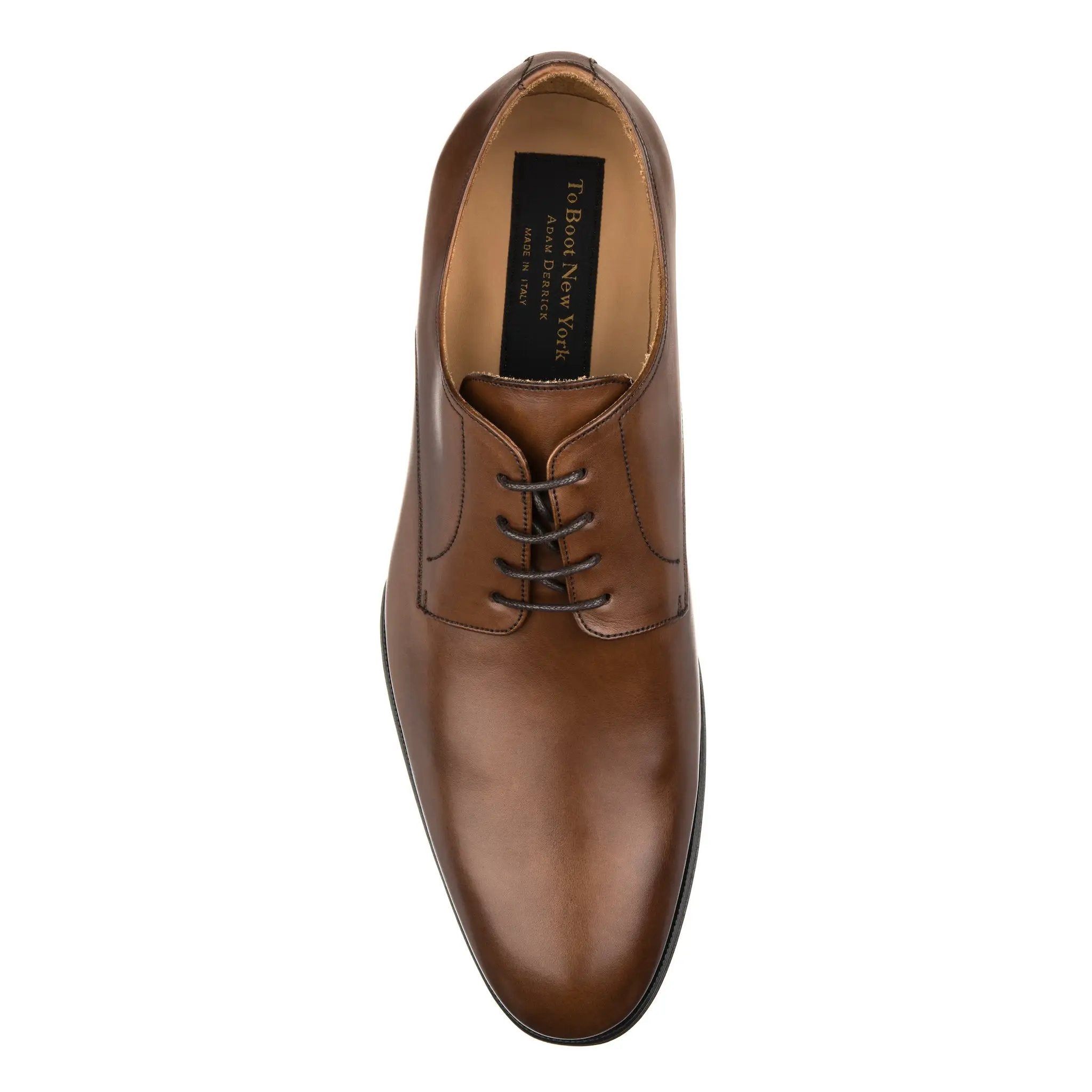 Declan Cognac Calf Derby Blucher by To Boot New York