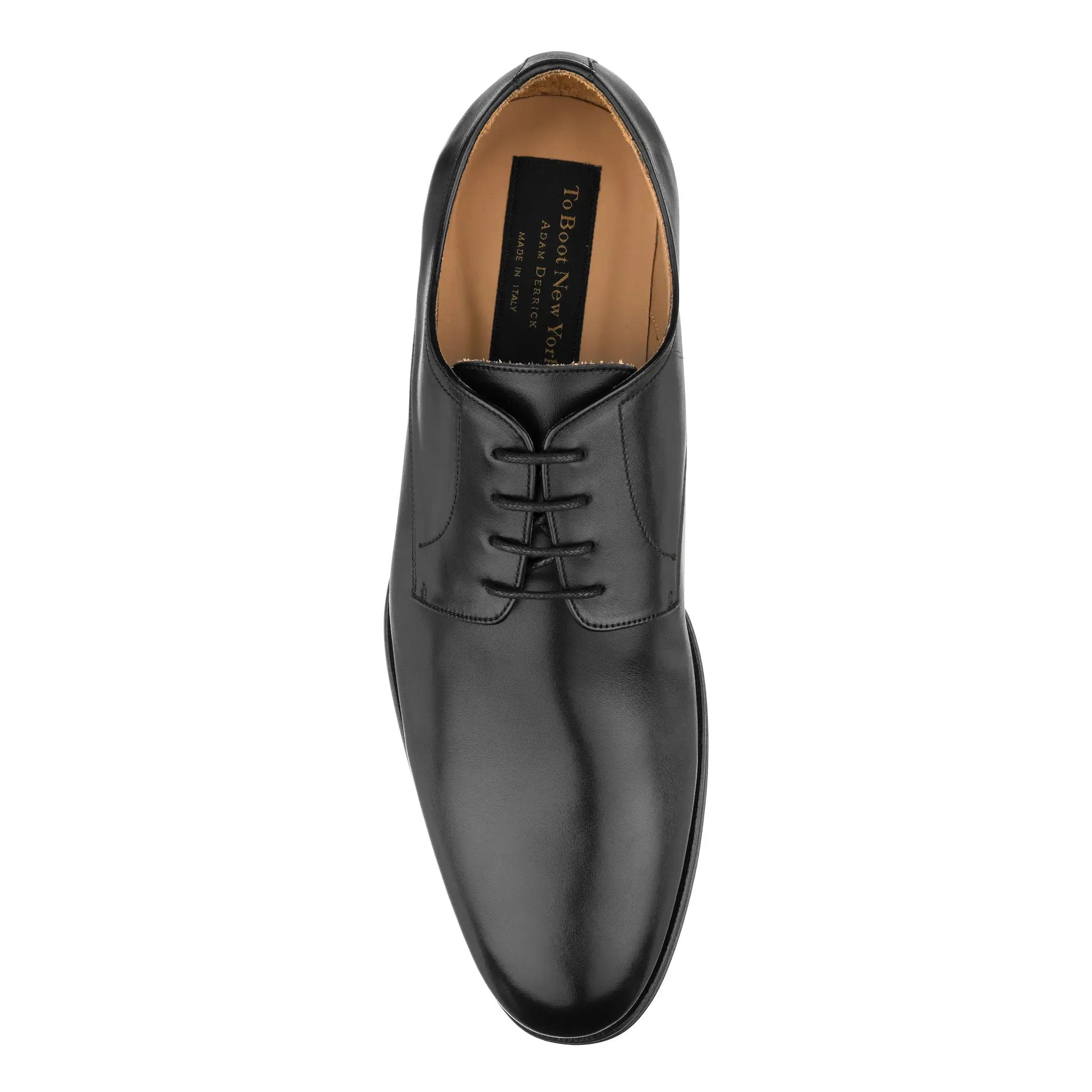 Declan Black Calf Derby Blucher by To Boot New York