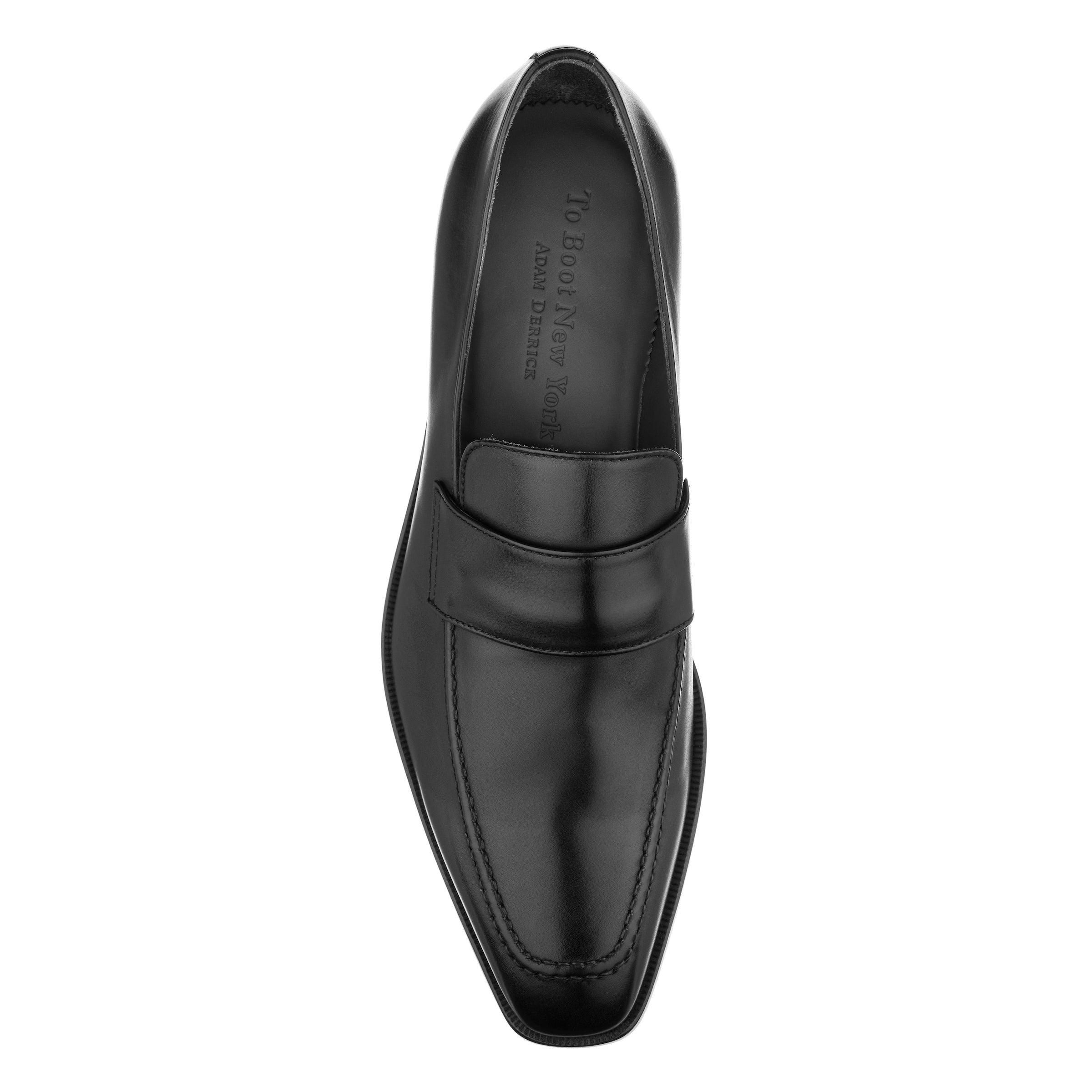 Procida Black Calf Slip On