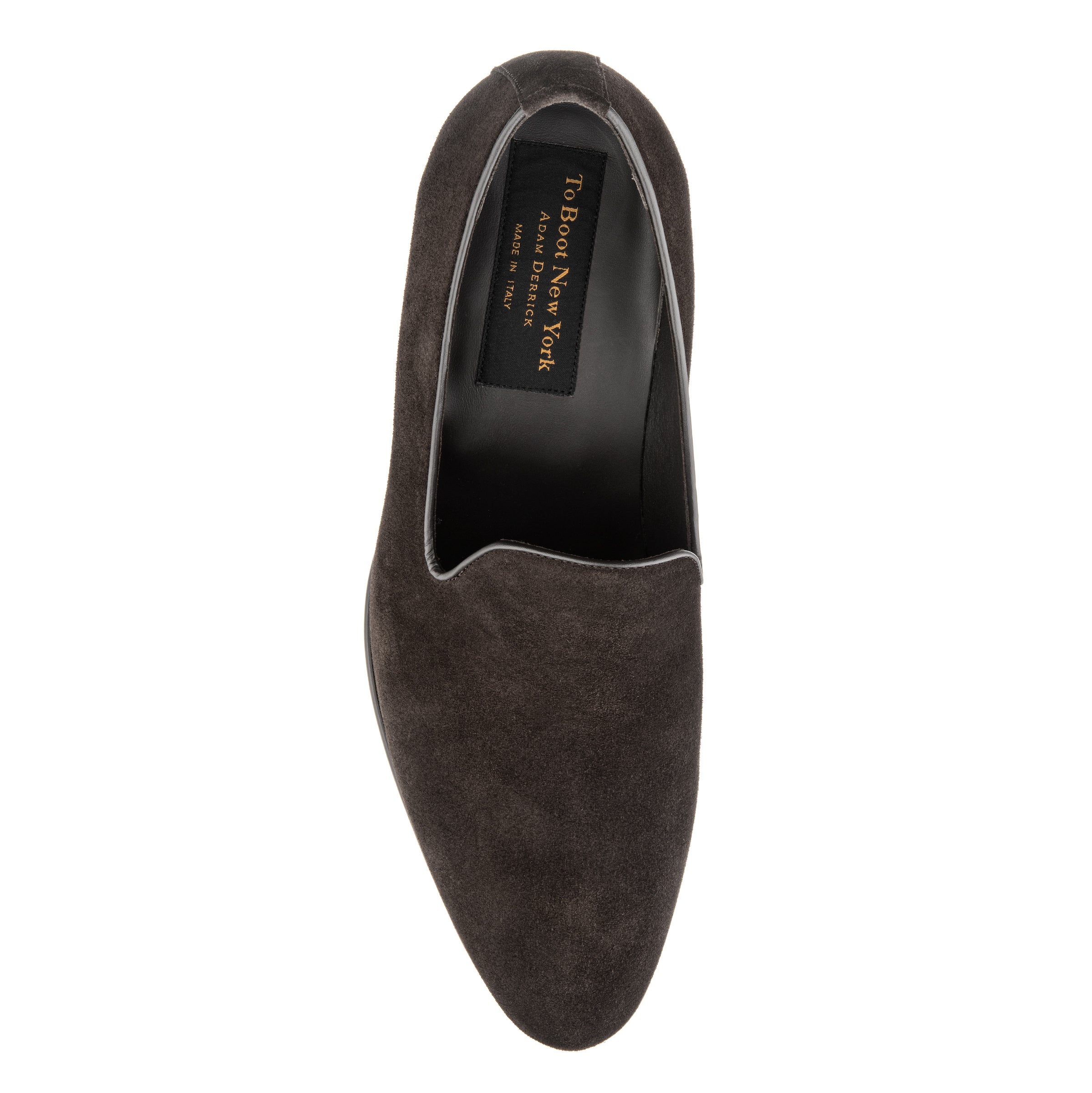 Pryce Dark Brown Suede Slip On